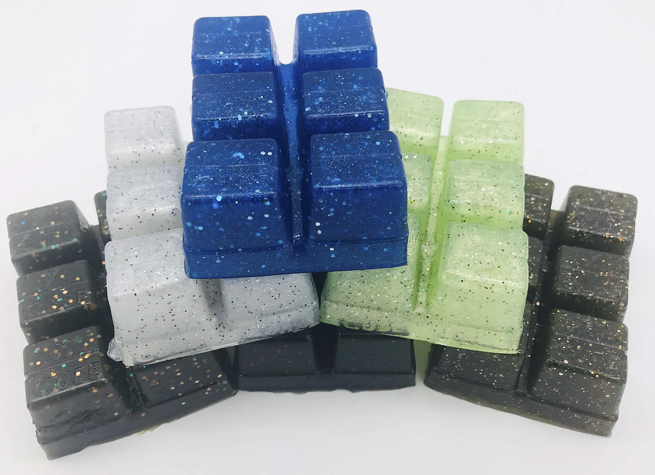 PLASTISOL Fishing Lure Making Plastic Cubes - Starter KIT 6 Pack - Over 16 oz (1 Pint) Total Resin