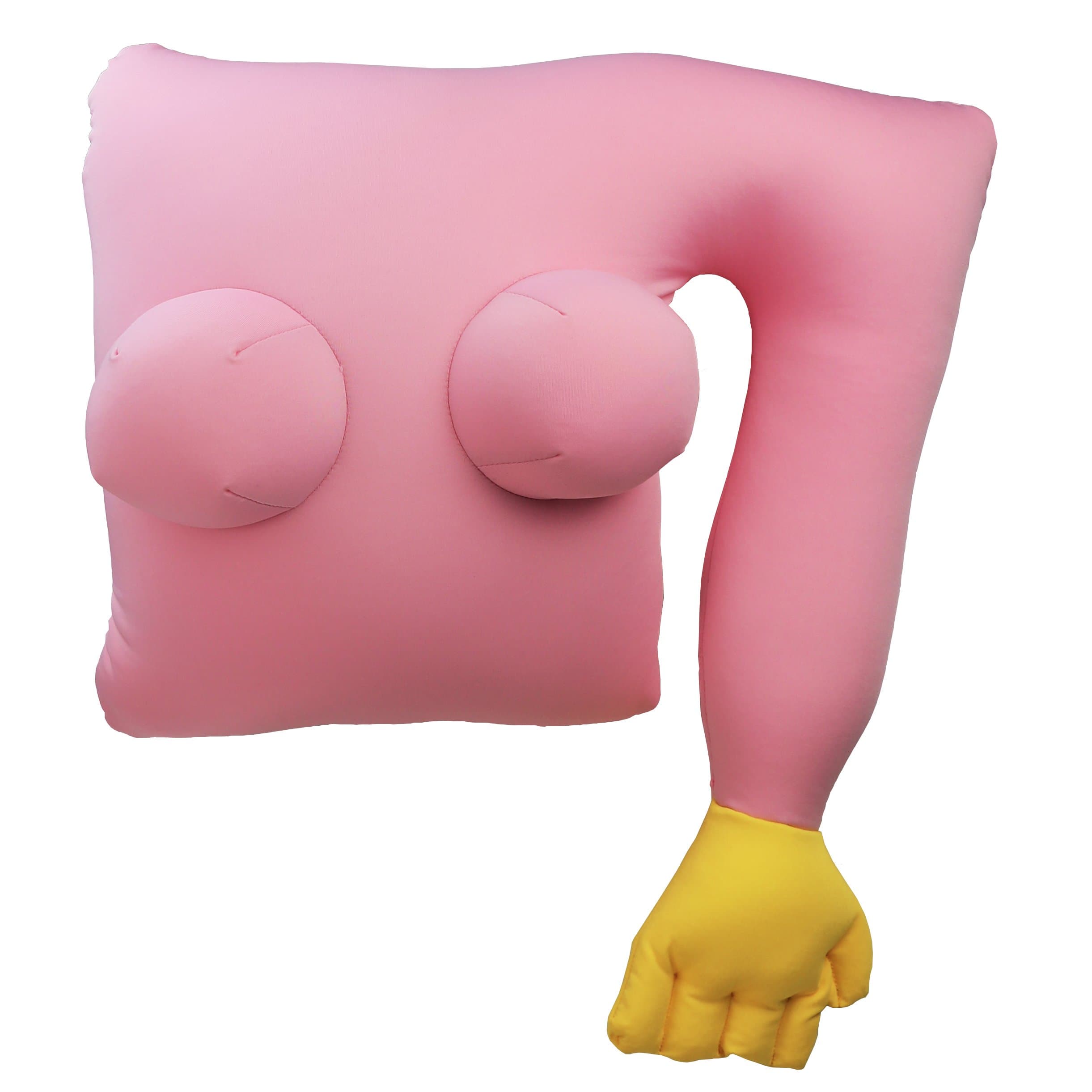 Girlfriend Pillow with Arm - Unique Gag Gift for Men - Funny Secret Santa or Retirement Gifts