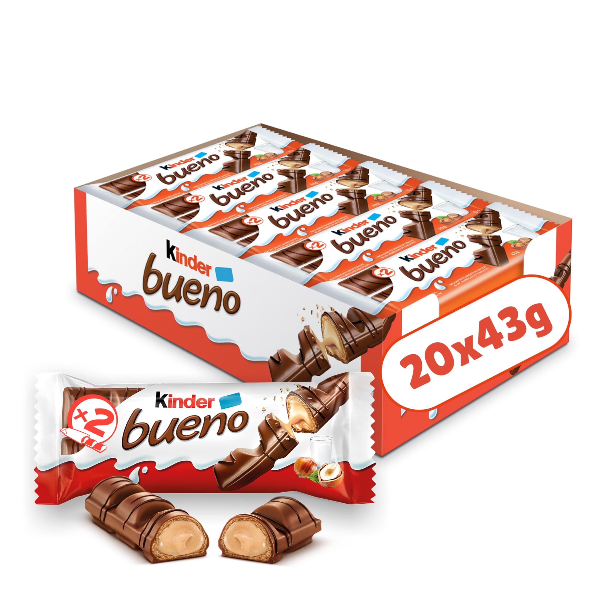 Bueno 20pk (43g per pack)