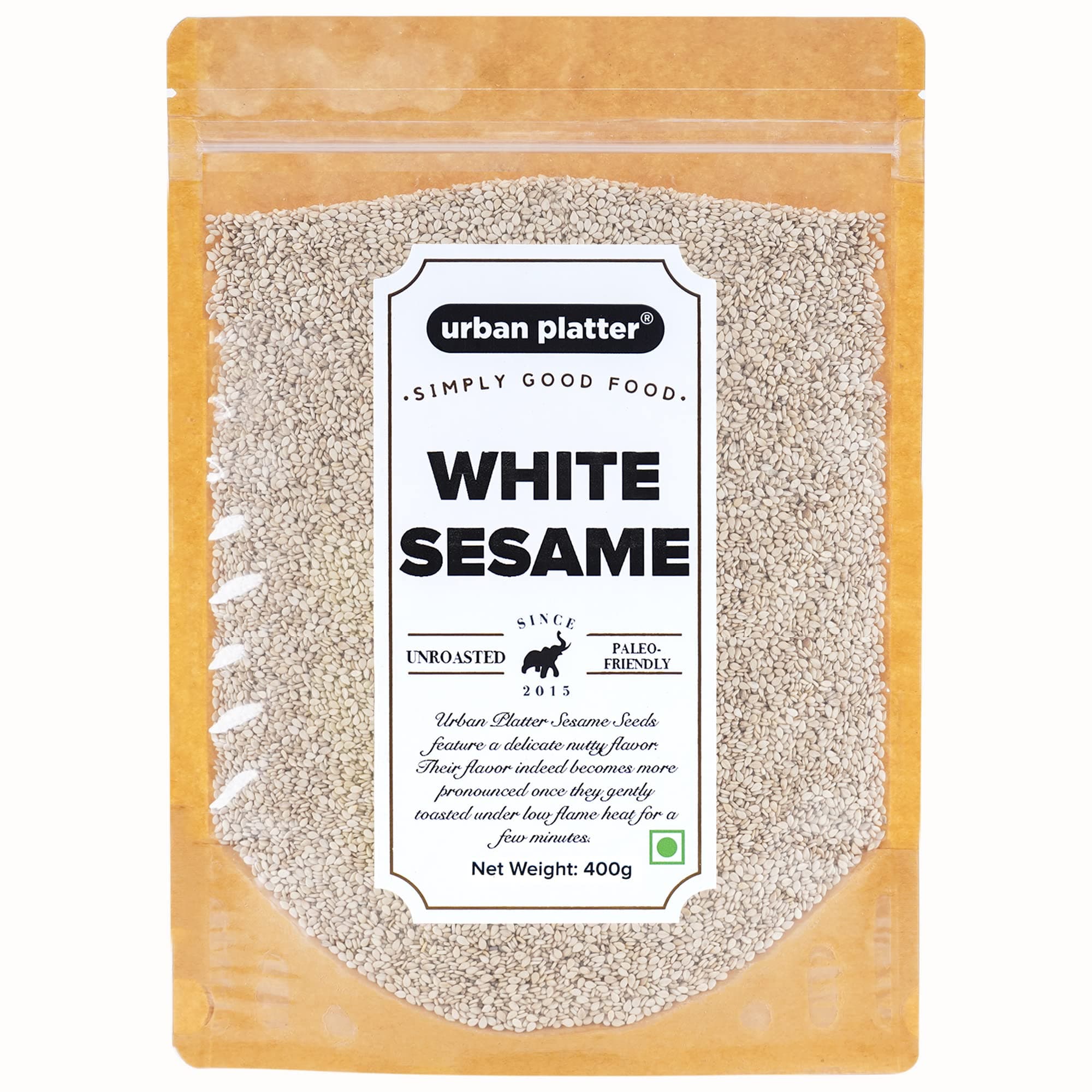 Urban Platter White Sesame Seeds, 400g