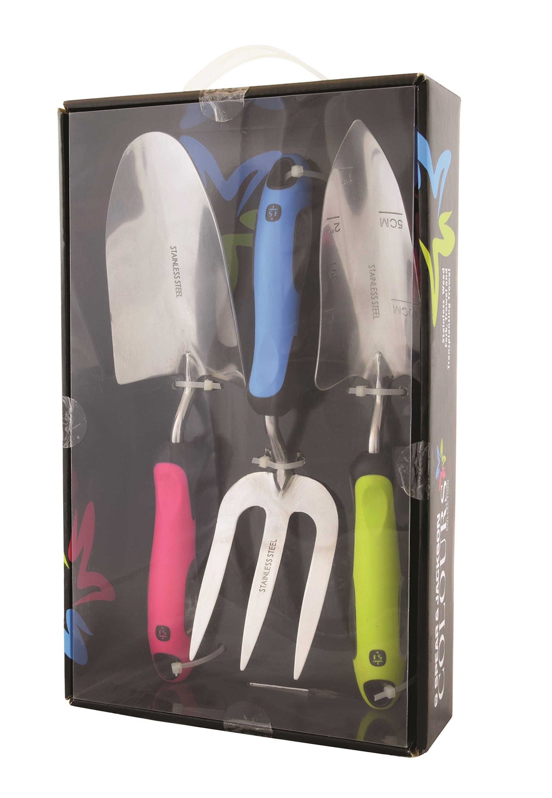 Spear & Jackson COLOURS3PSSS Colours Hand Tool Set - Multi-Colour (3-Piece)