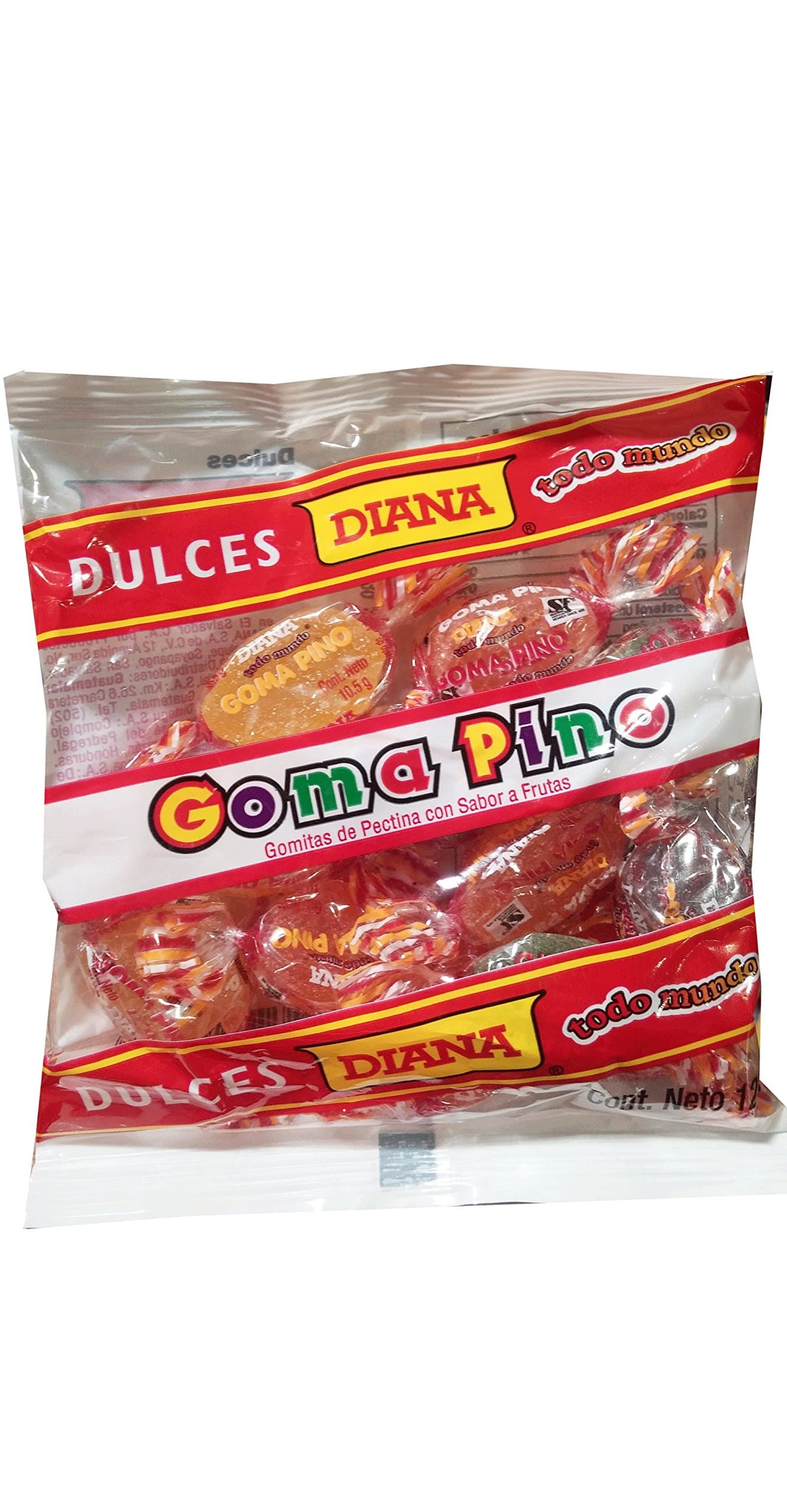 Golosinas Diana Candy (Goma Pino) 3 Pack