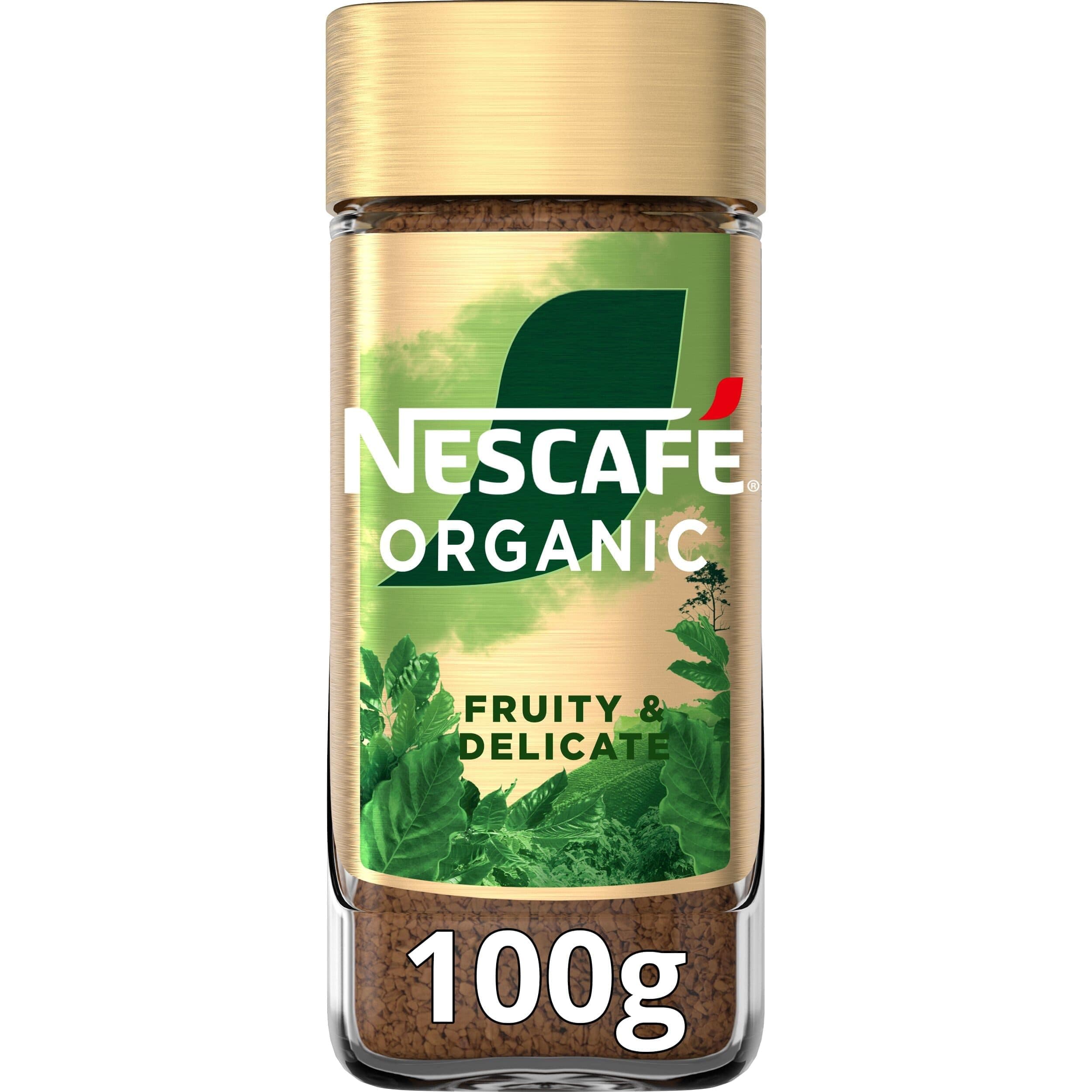 Gold Organic Instant Coffee Jar, 100g