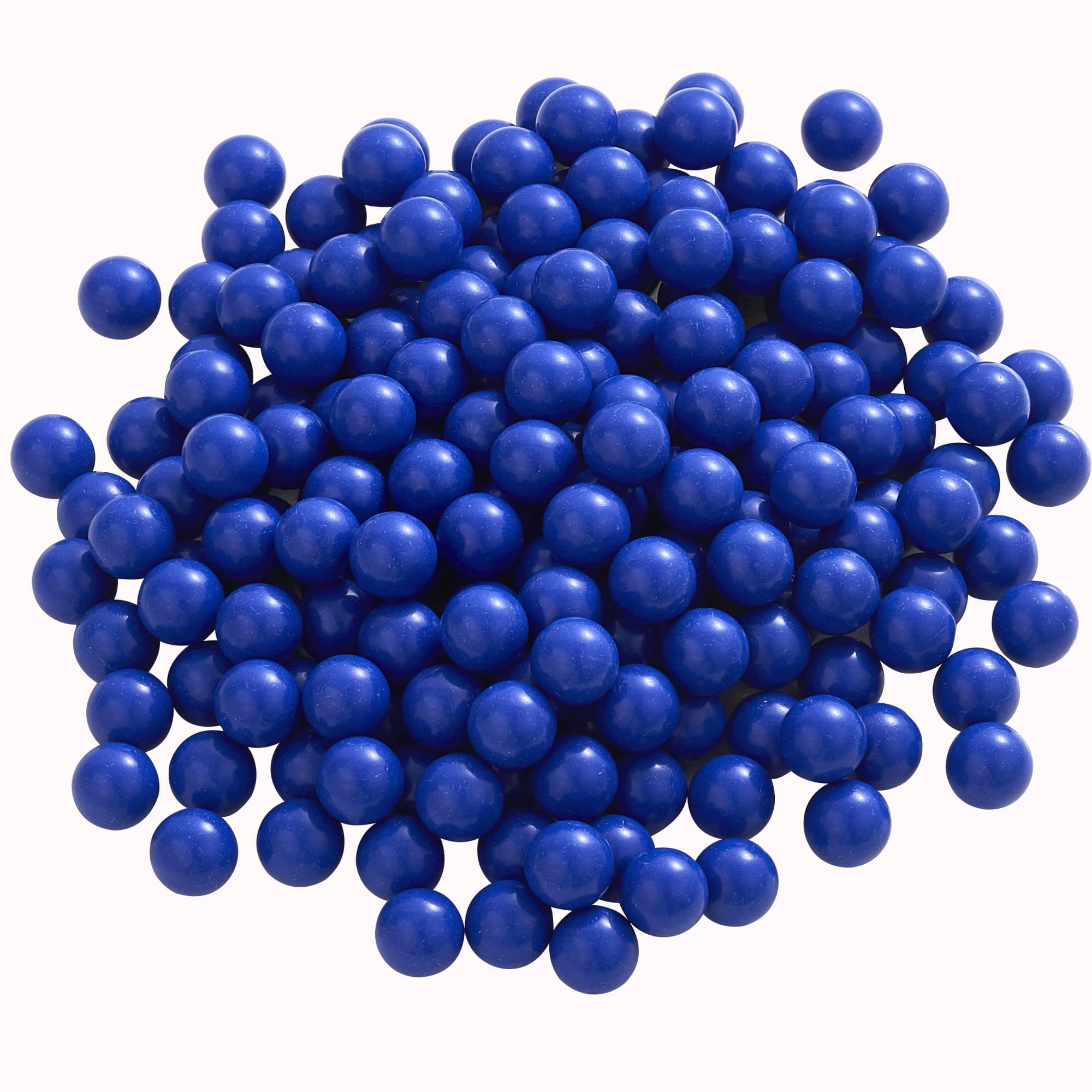 200 x 0.43 Calibre Paintball Solid Nylon Ball for Home Defence 43 Calibre Paintball Ammunition Projects (Blue)