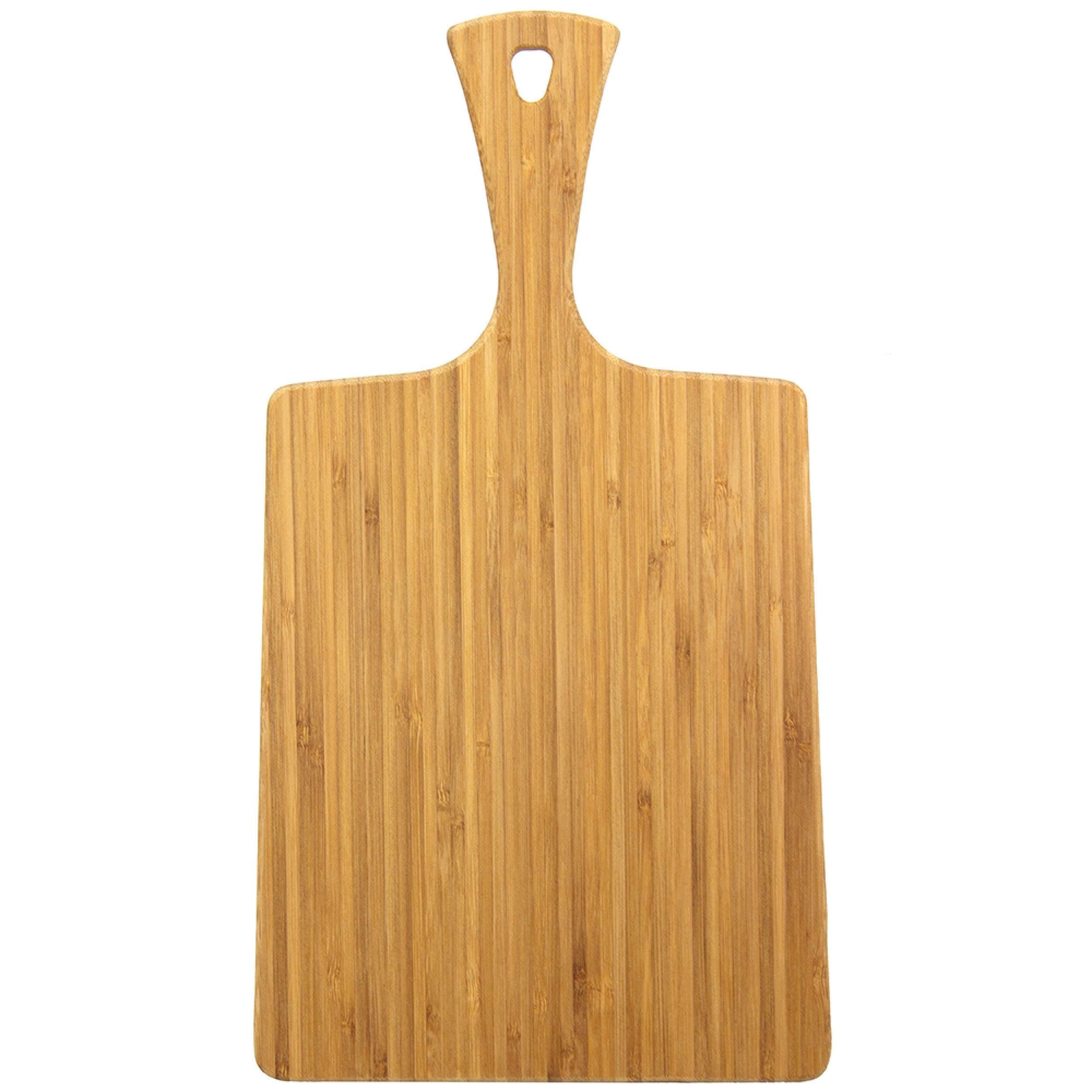 Totally Bamboo GreenLite 18" Dishwasher Safe Bamboo Serving Paddle and Cutting Board