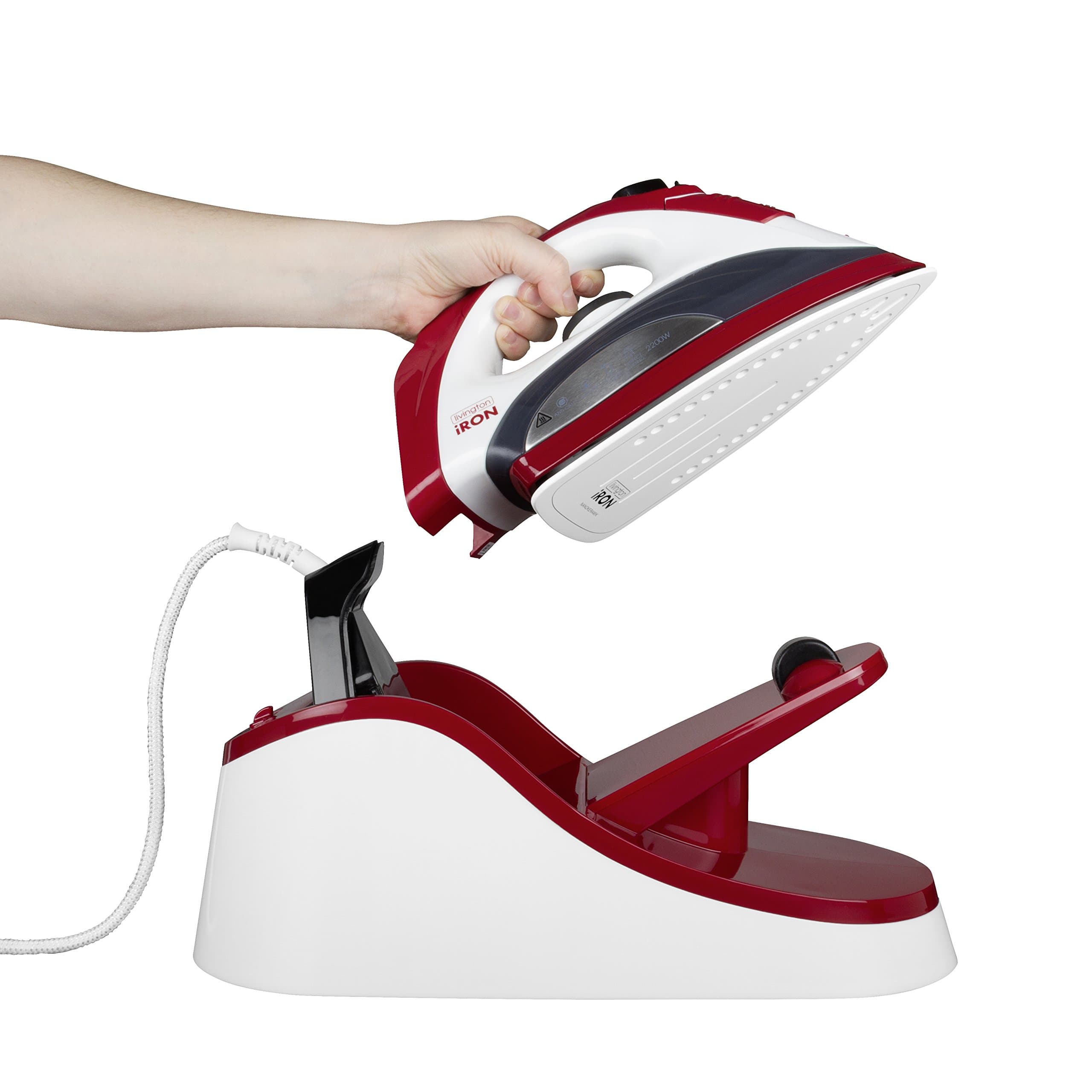 Livington Iron Deluxe (Red) Cordless Iron
