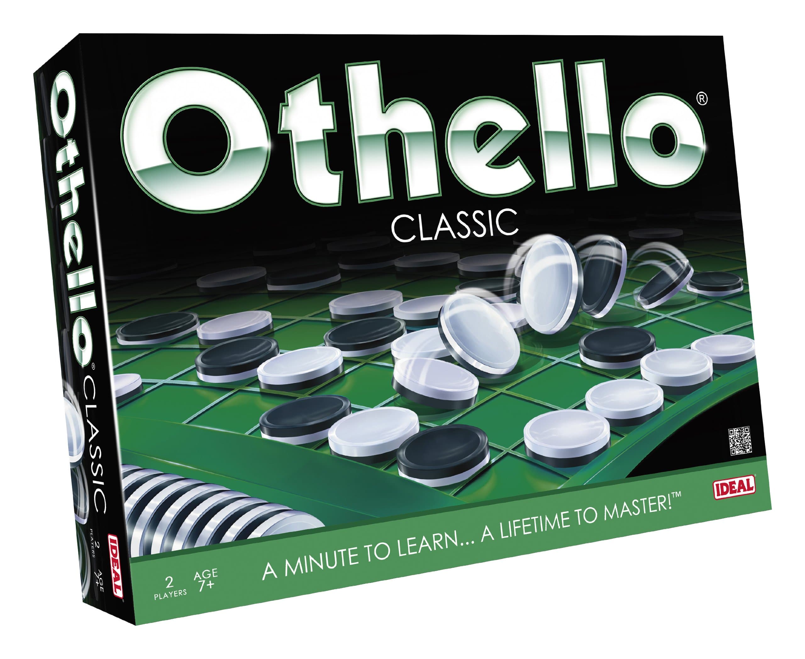 Ideal Othello Classic Game: A minute to learn, One Colour, One Size