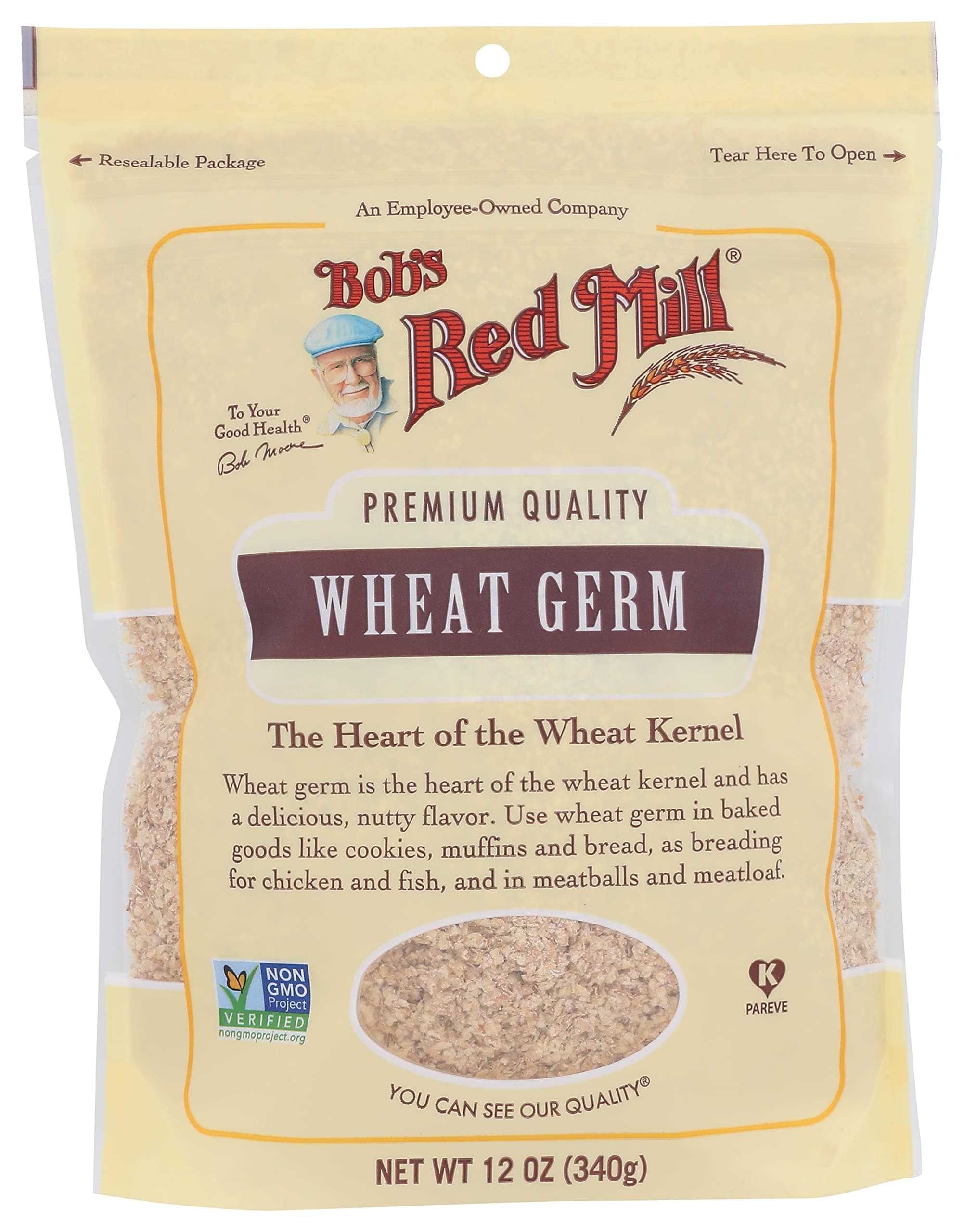 Wheat Germ, 12 Oz (Pack of 4)