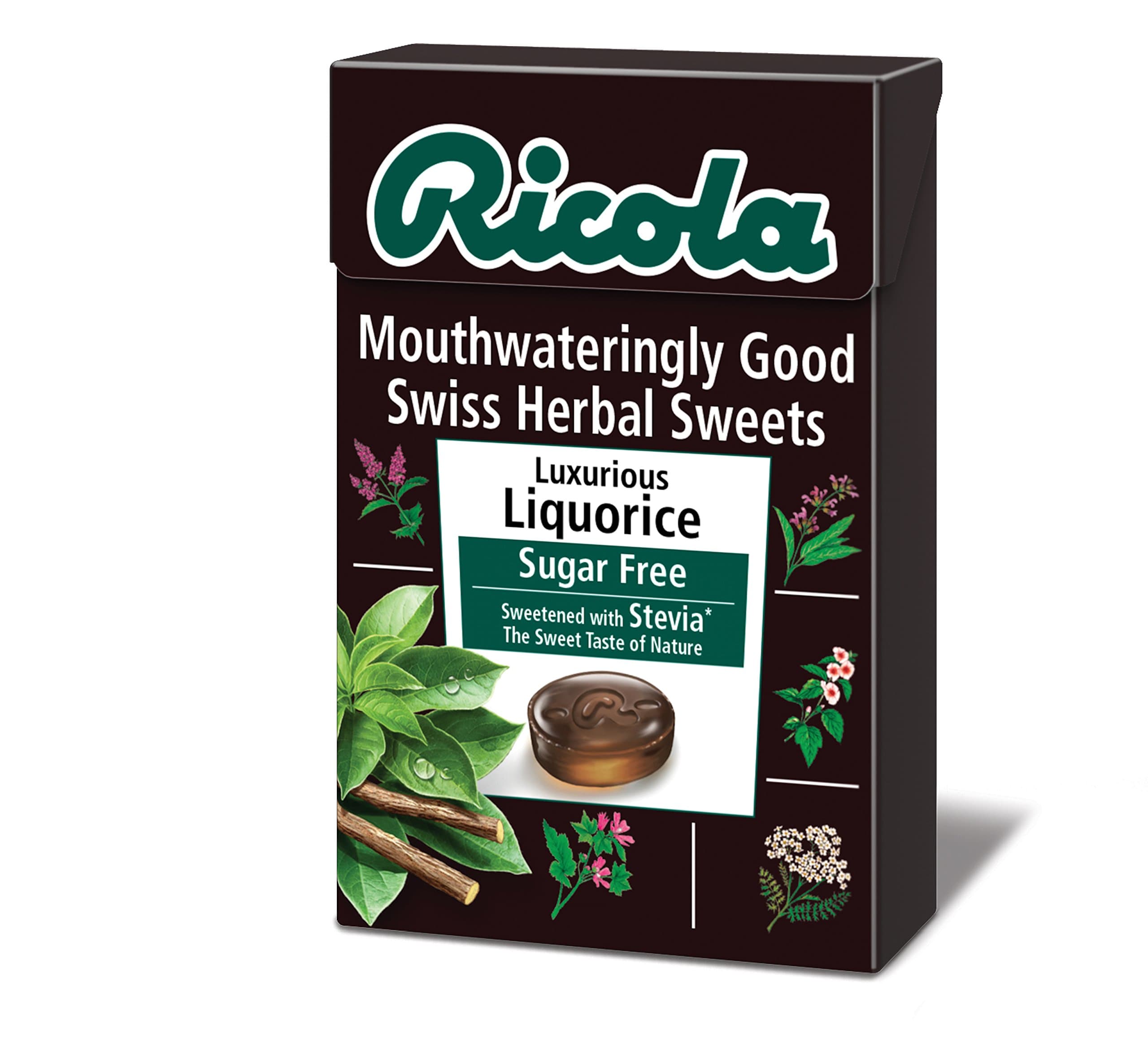 Ricola Sugar Free Liquorice Drops 45g