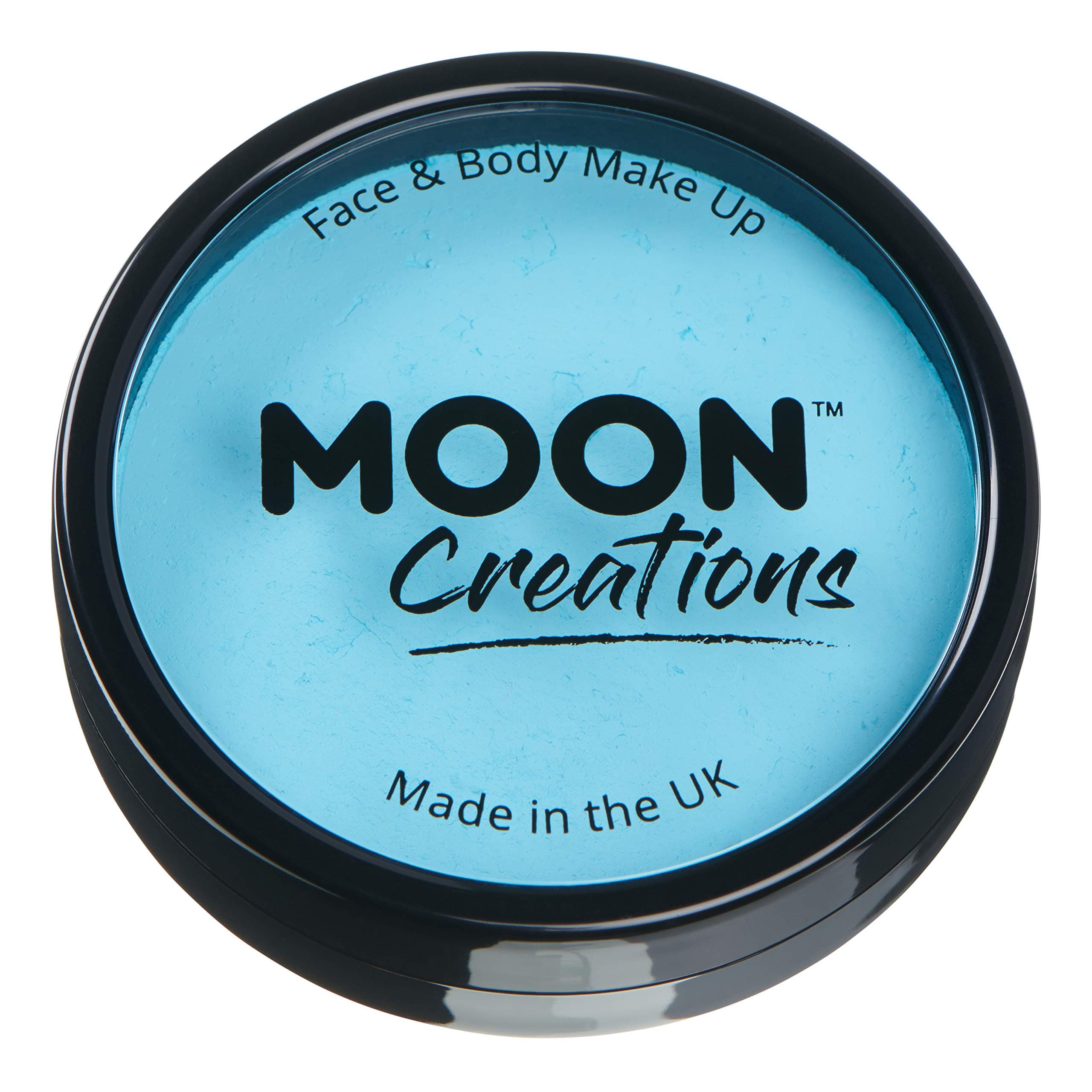 Smiffys Moon Creations Pro Face Paint Cake Pot, Light Blue, C12705, 36g