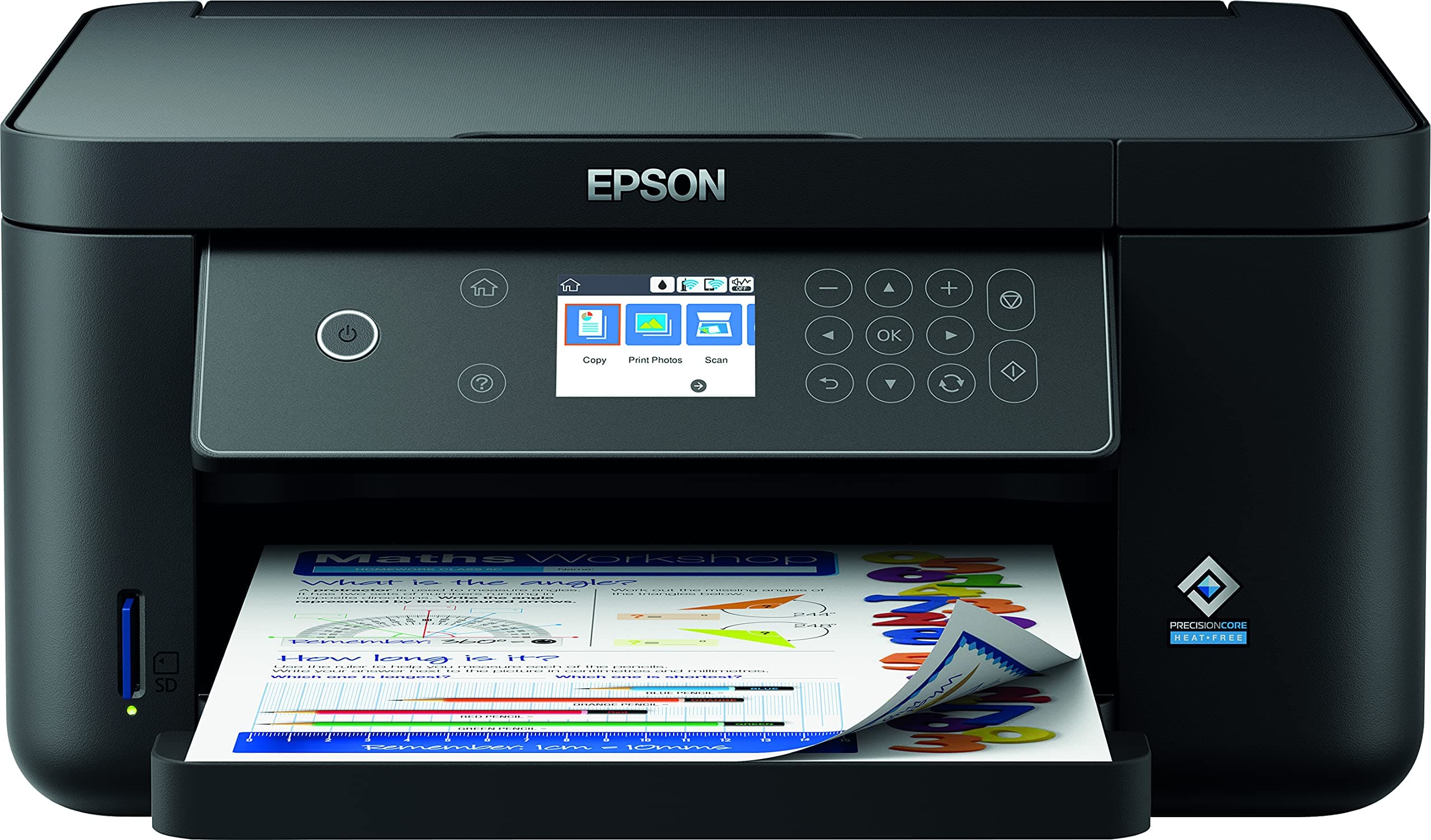 EpsonExpression Home XP-5155 Print/Scan/Copy Wi-Fi Colour Printer, Black