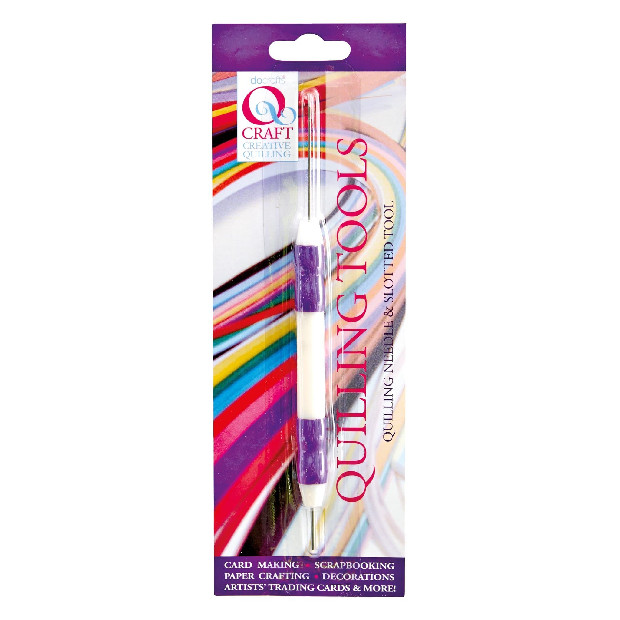 docrafts Qcraft Soft Grip Quilling Needle and Slotted Tool