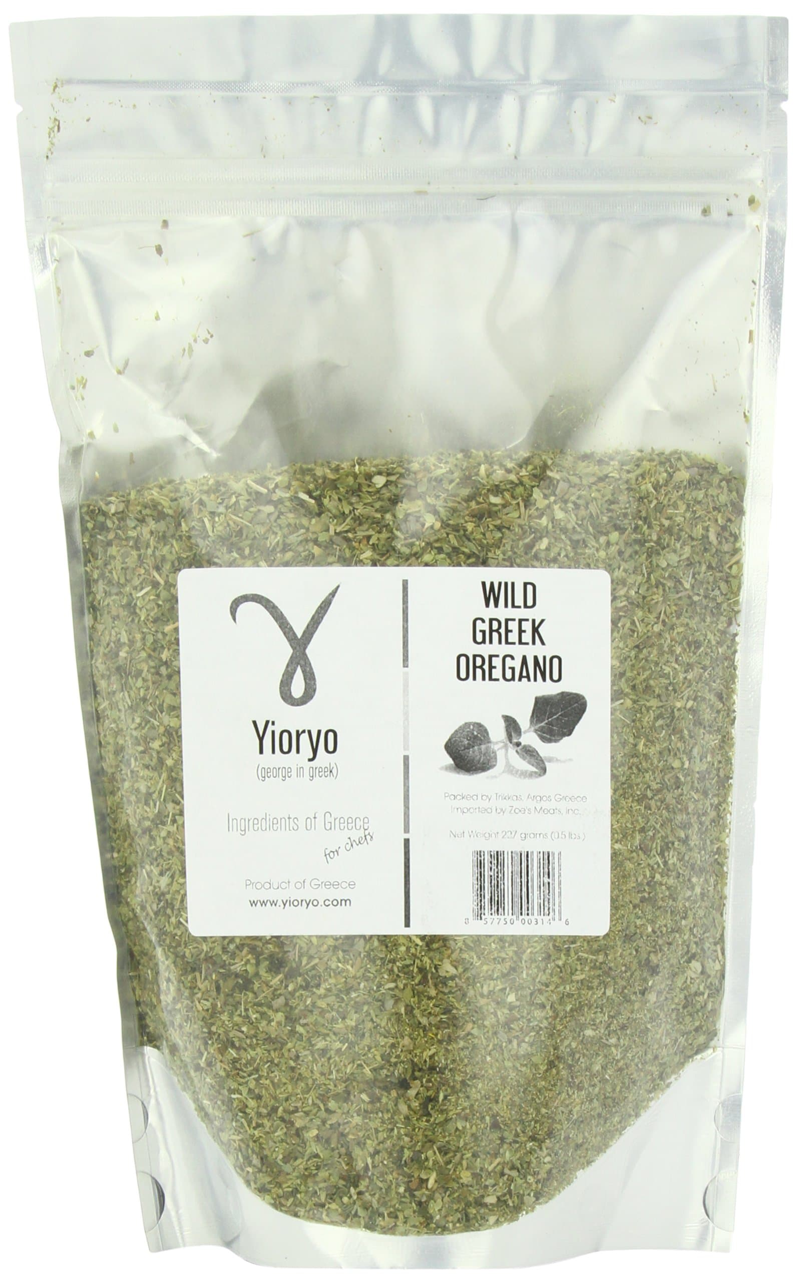 Yioryo Greek Oregano, Crushed, 0.5 Pound