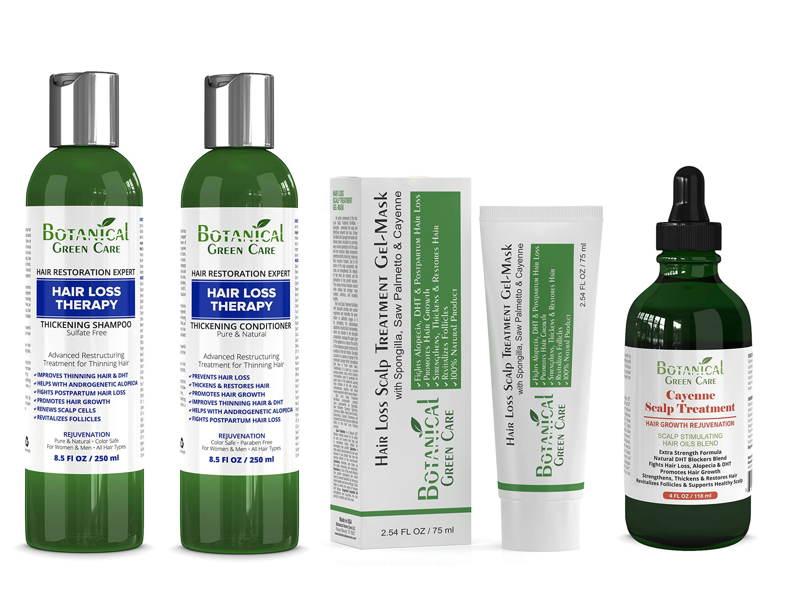 Hair Loss Treatment Value set: 4 items.