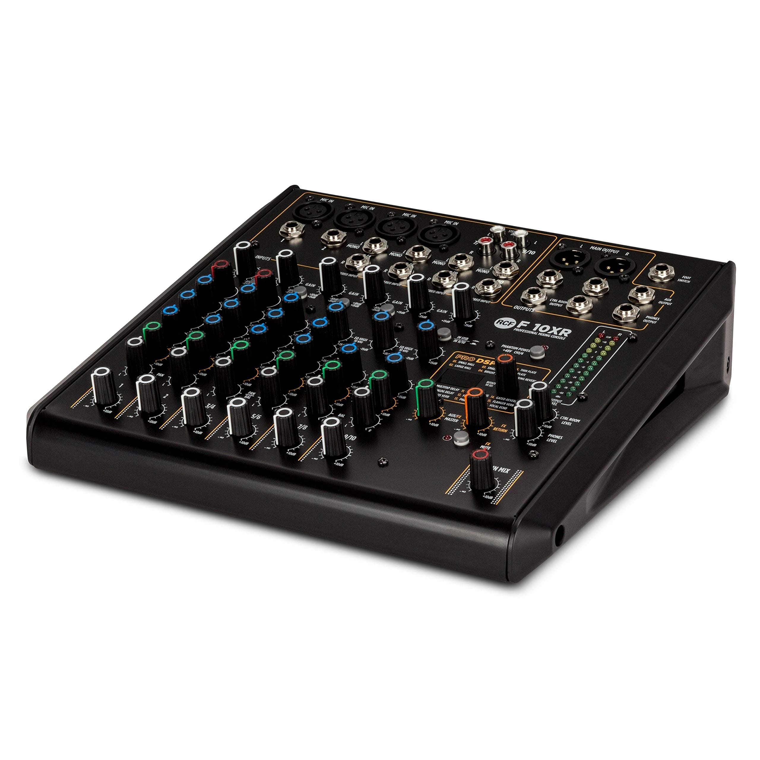 RCFF 10XR - Audio Mixer;Mixing console with multi-FX