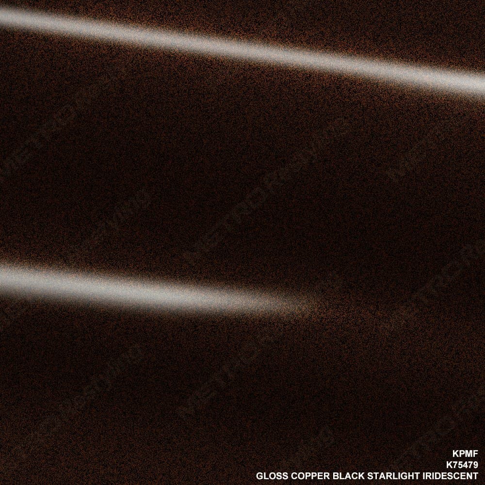 KPMF K75479 Gloss Copper Black Starlight 1ft x 1ft (1 sq/ft) Vinyl Car Wrap Film