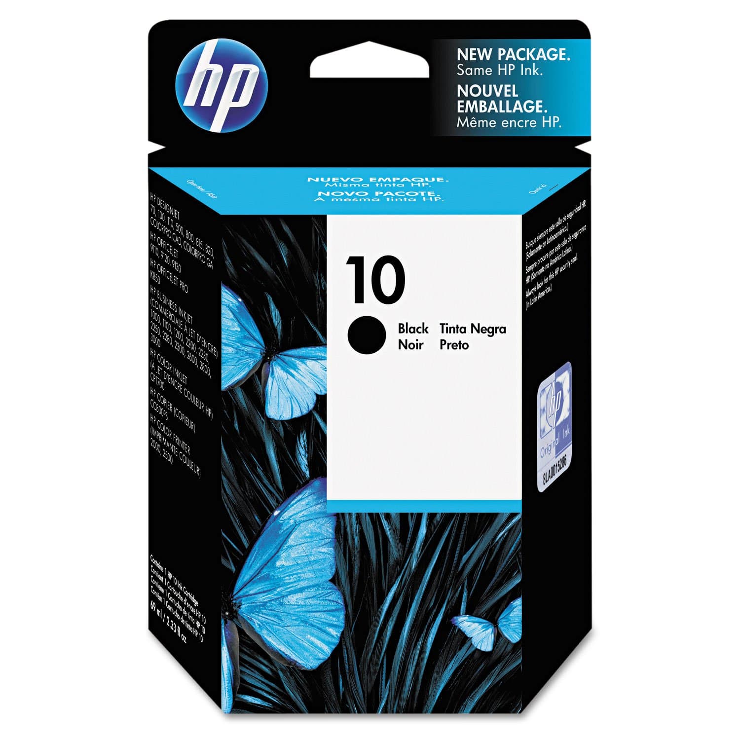 HP 10 | Ink Cartridge | Black | C4844A