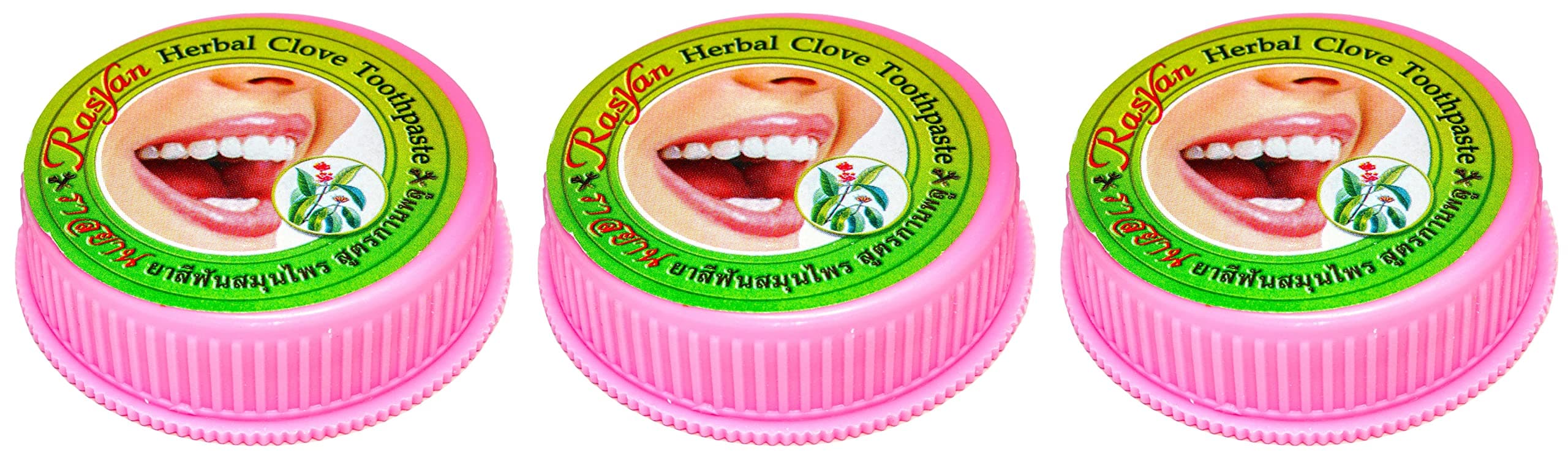 3 Rasyan ISME Herbal Clove Toothpaste Tooth paste Anti Bacteria Bad Breath Decay
