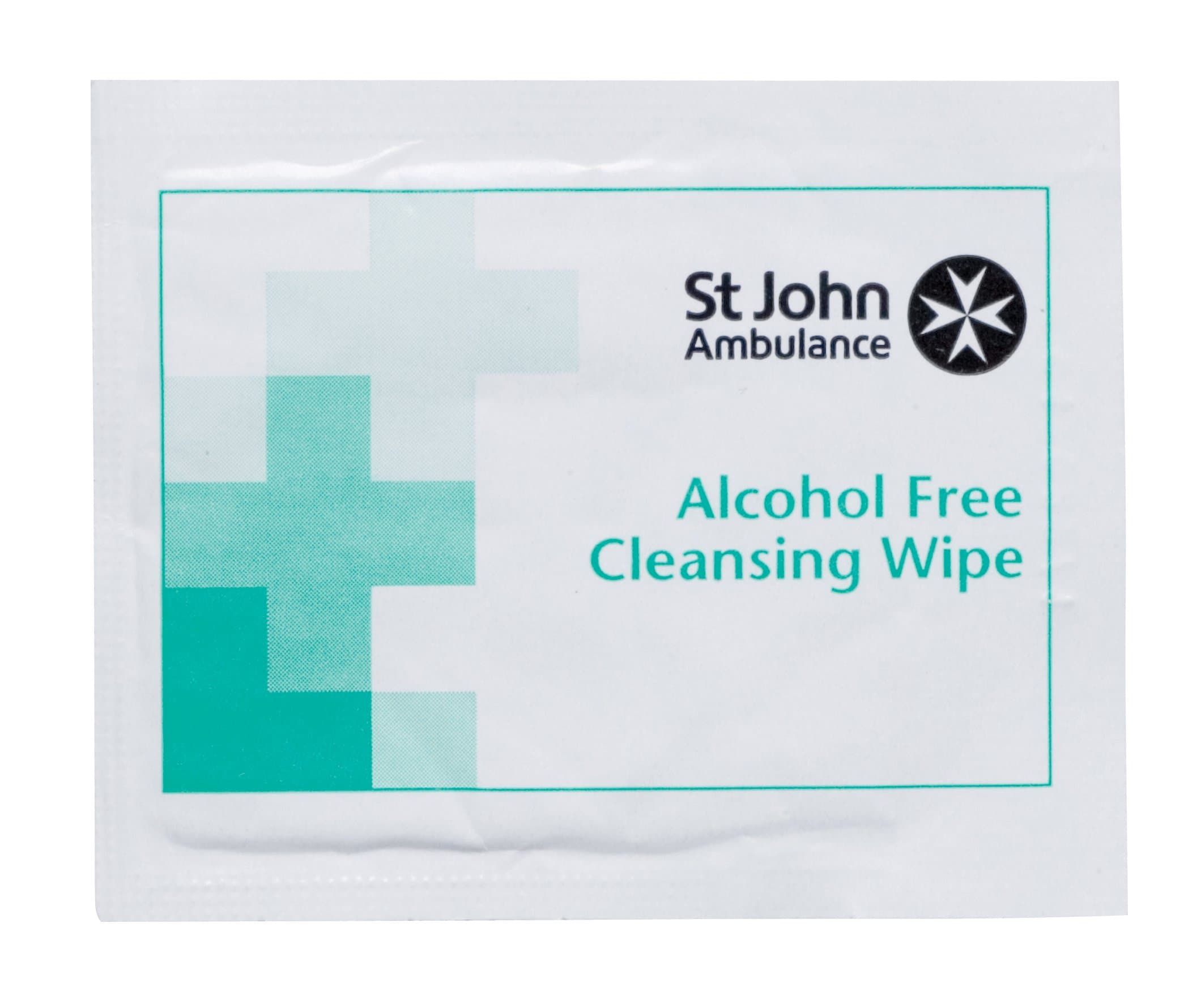 St John Ambulance Cleansing Wipes - 100-Pack