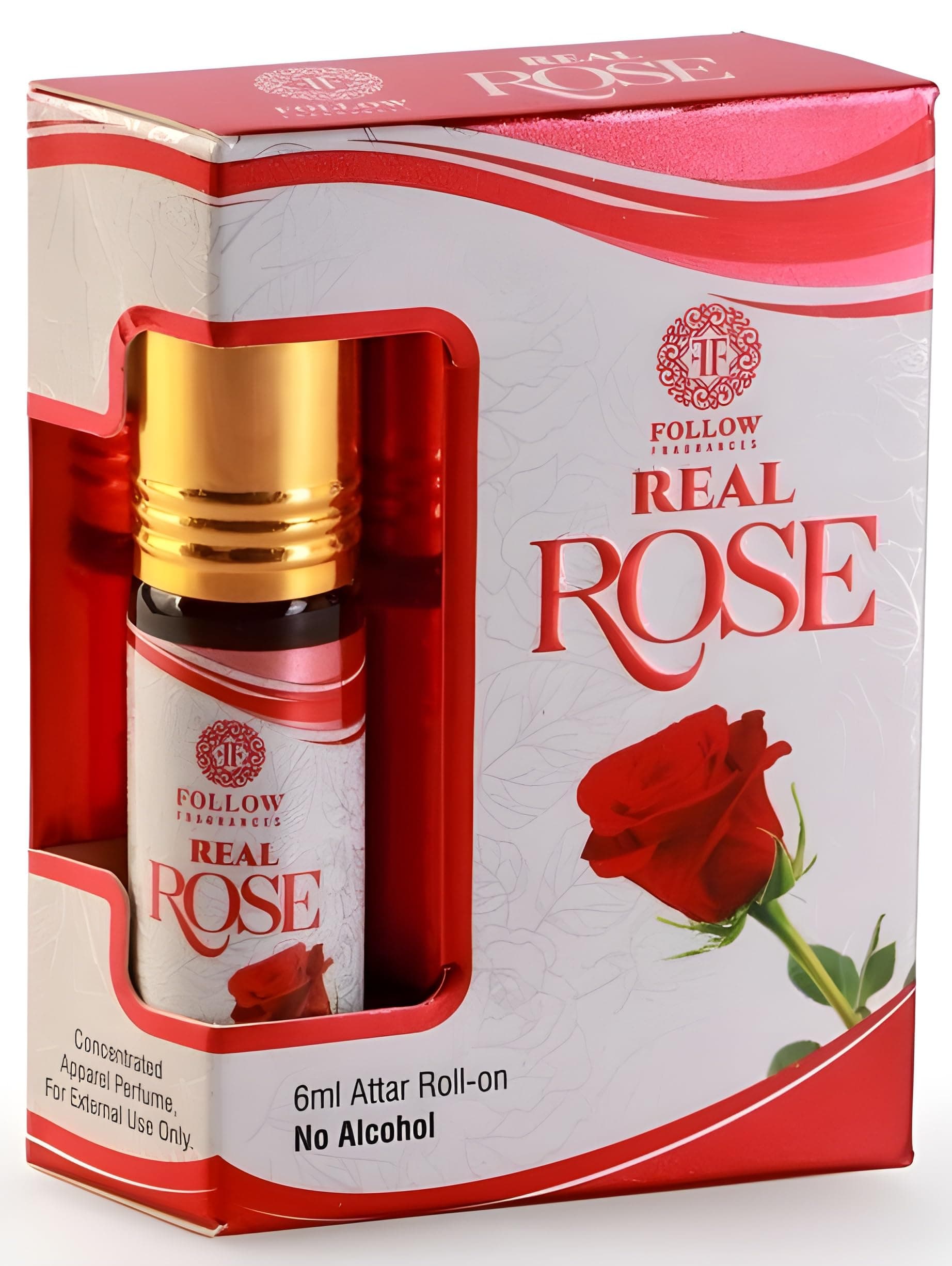 - Real Rose Attar Original Arabic 100% Pure Ittar Roll On For Eid, Ramadan, Religious & Personal Use/Natural Umrah Gift & Vegan Islamic Gulab For Unisex Non-Alcoholic Long Lasting, 6ml