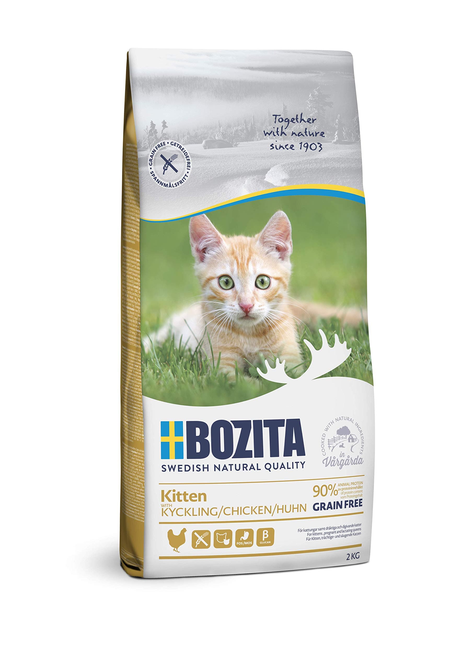 BozitaKitten Grain free Chicken 2kg