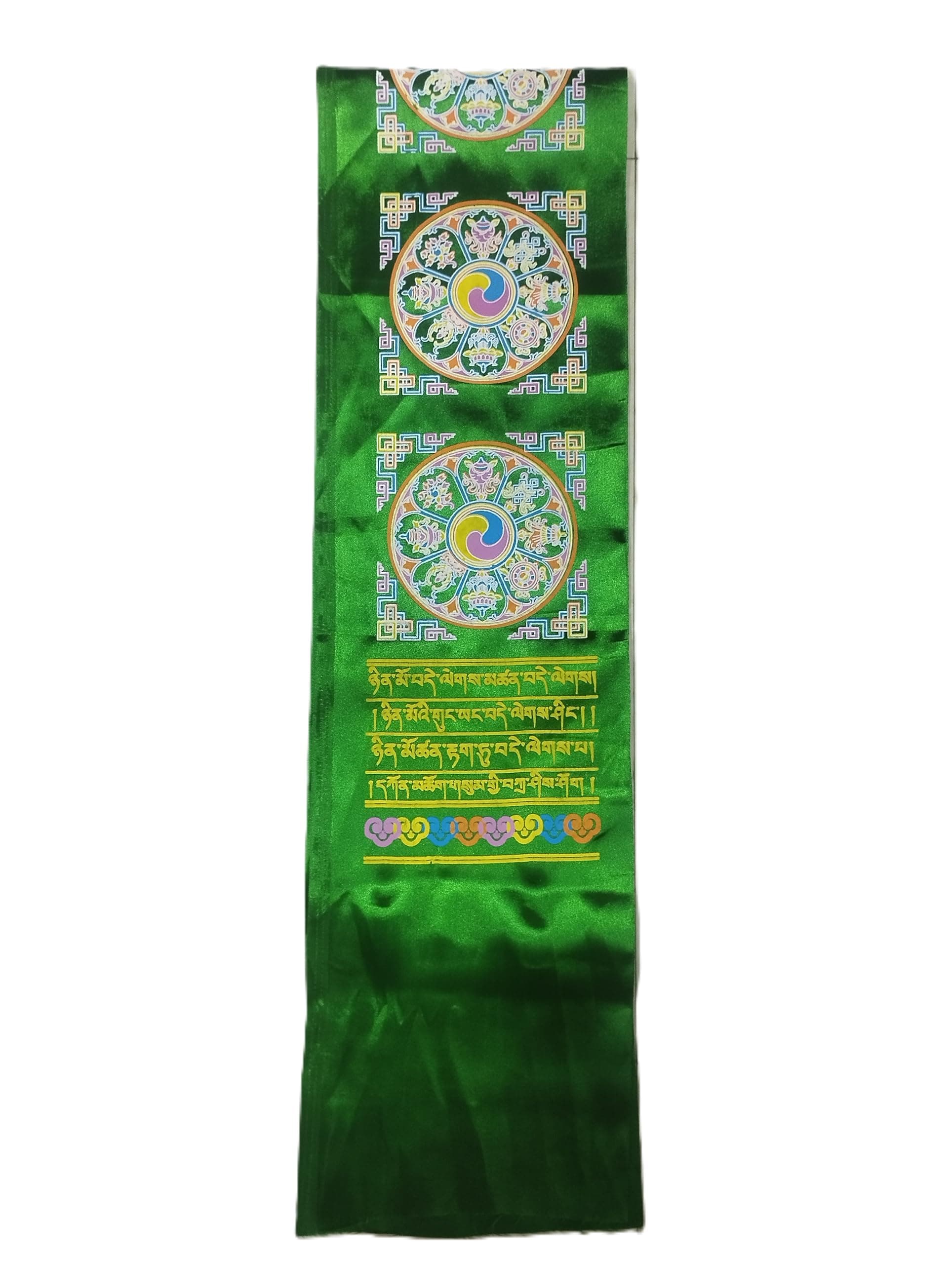 Tibetan Khada/buddhist khada/multicolor khada/satin khada/nepali khada/khadar/patka/welcome cloth/shawl/welcome scarf/color khada/ceremonial scarf