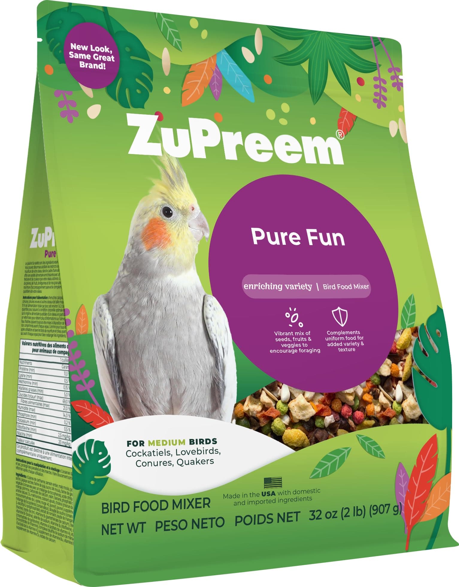ZuPreem Pure Fan M 32oz