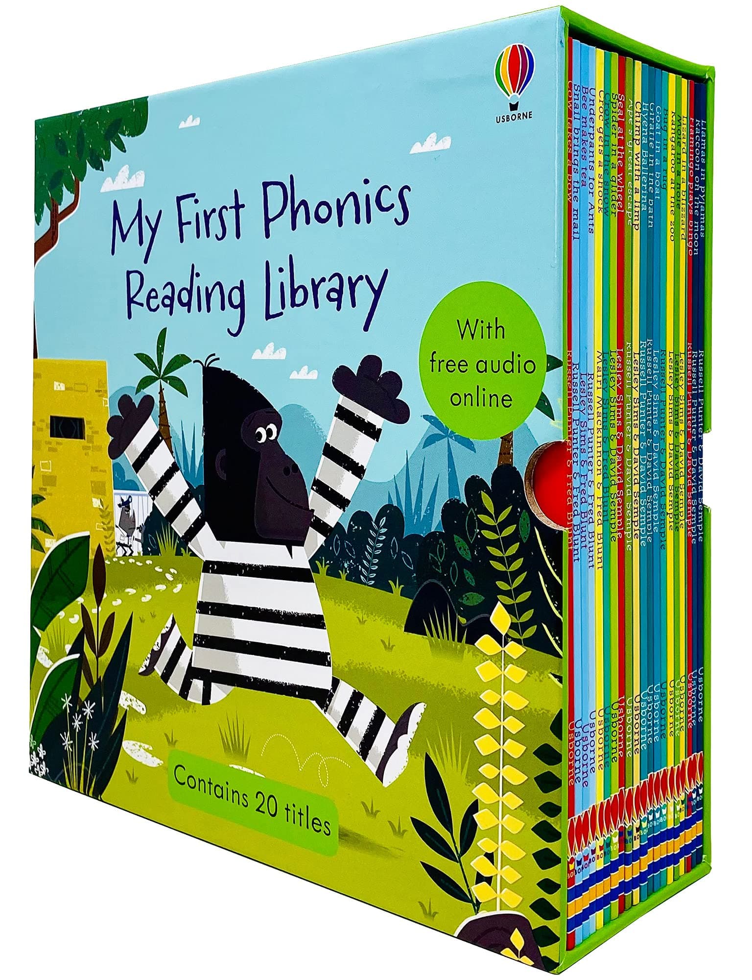 Usborne Phonics Readers 20 Books Collection Box Set