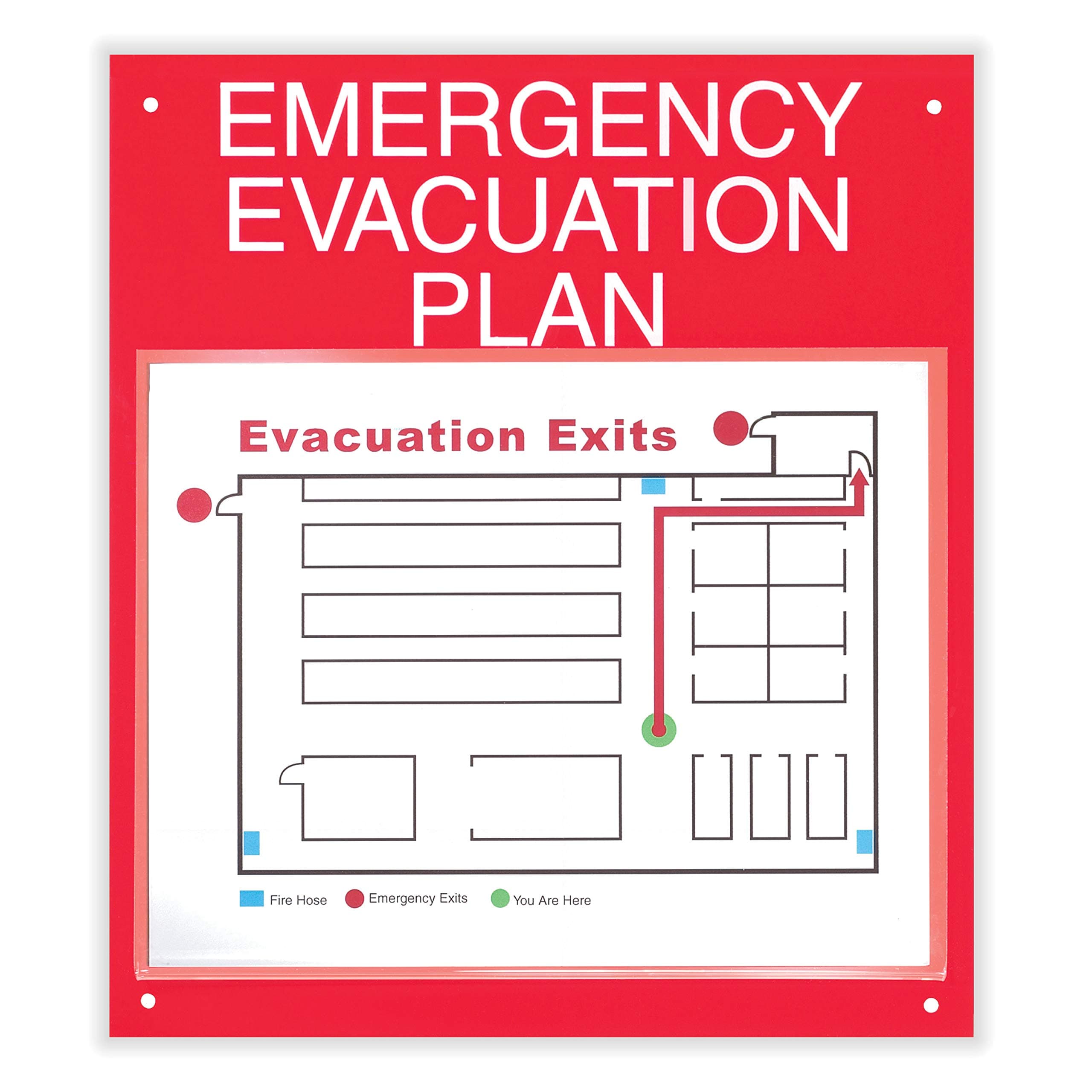ComplyRight Emergency Evacuation Plan Board