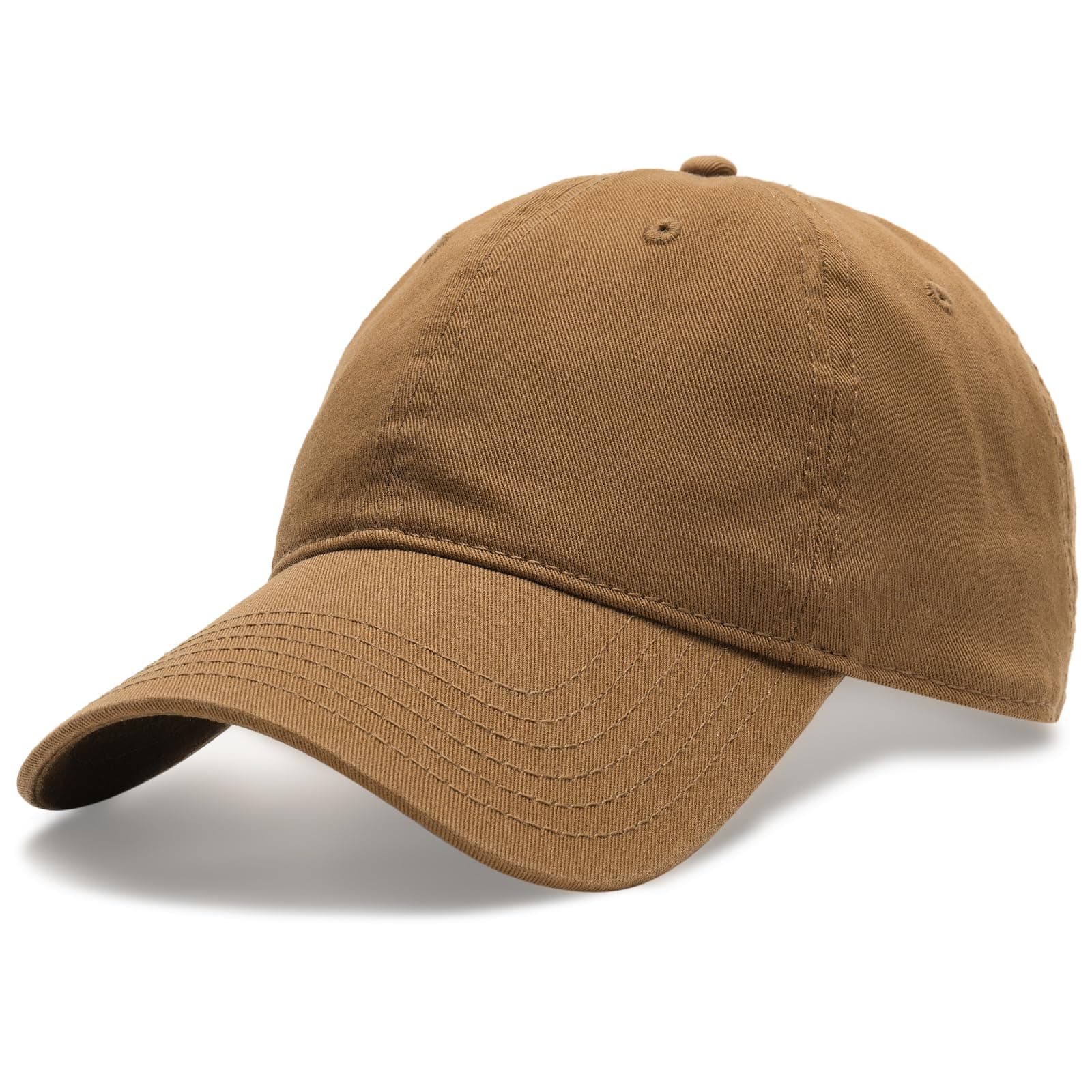 Unisex Vintage Washed Unstructured Baseball Cap Washed Cotton Adjustable Dad Hat