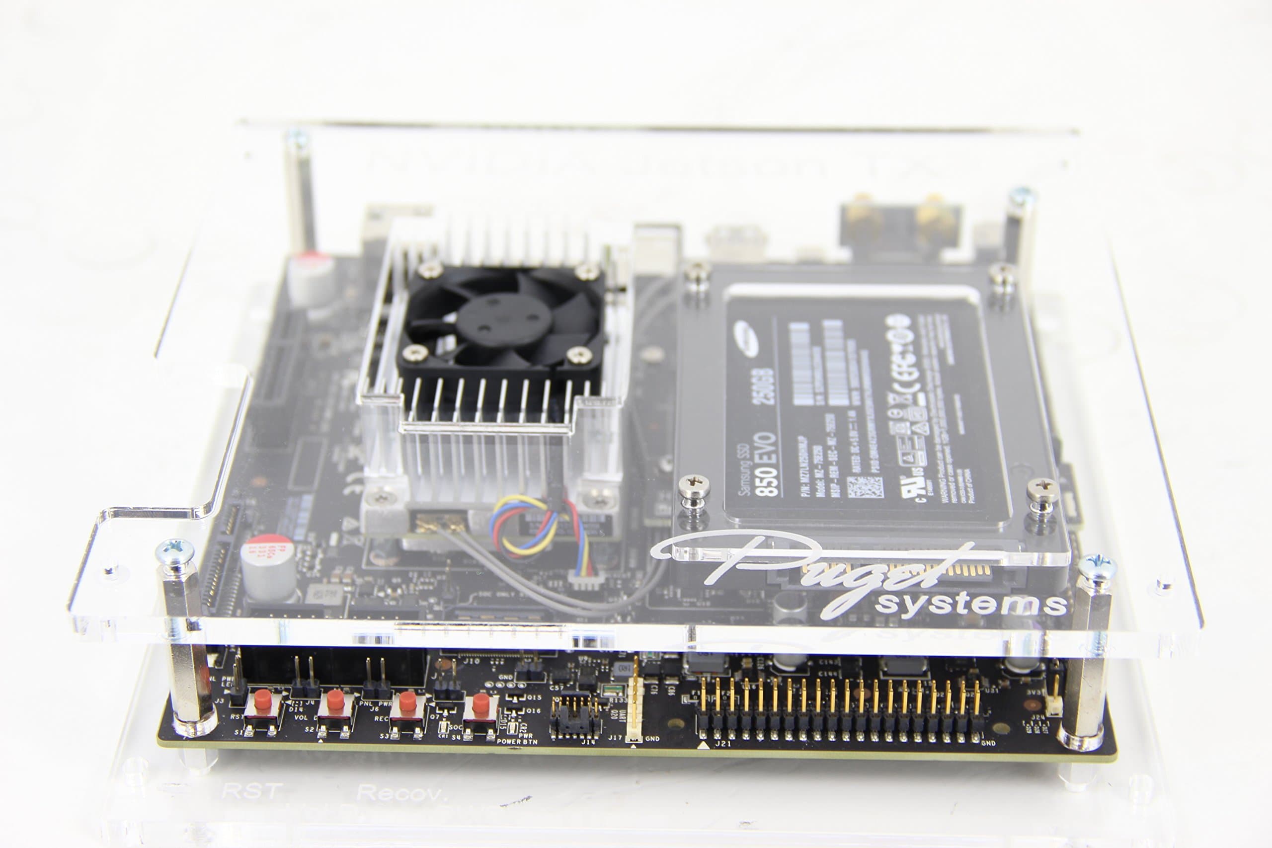 Puget Systems Acrylic Enclosure for NVIDIA Jetson TX1 and TX2 development kits
