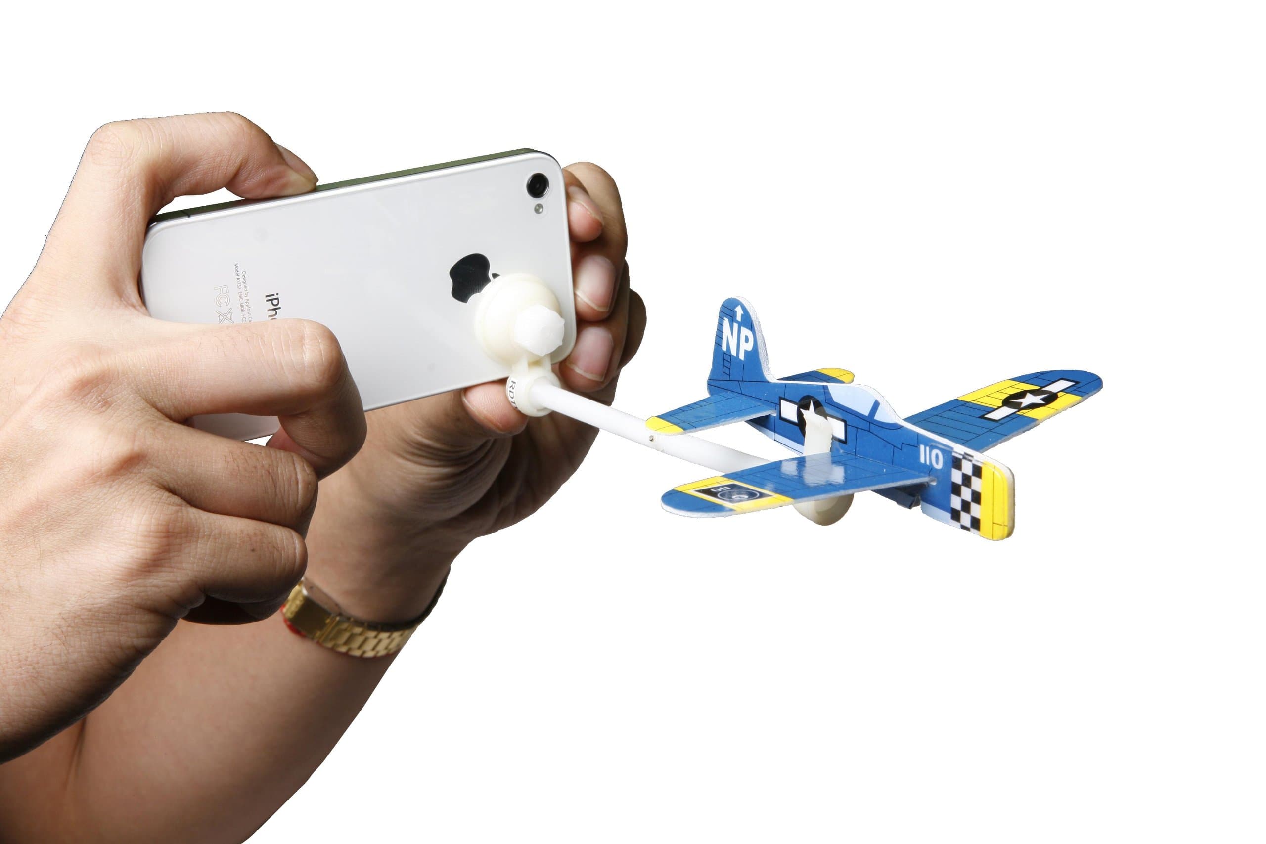 WowWee W0111 AppGear Foam Fighters Pacific Mobile Application Game for iPhone or Android - Combo Pack - Retail Packaging - Blue