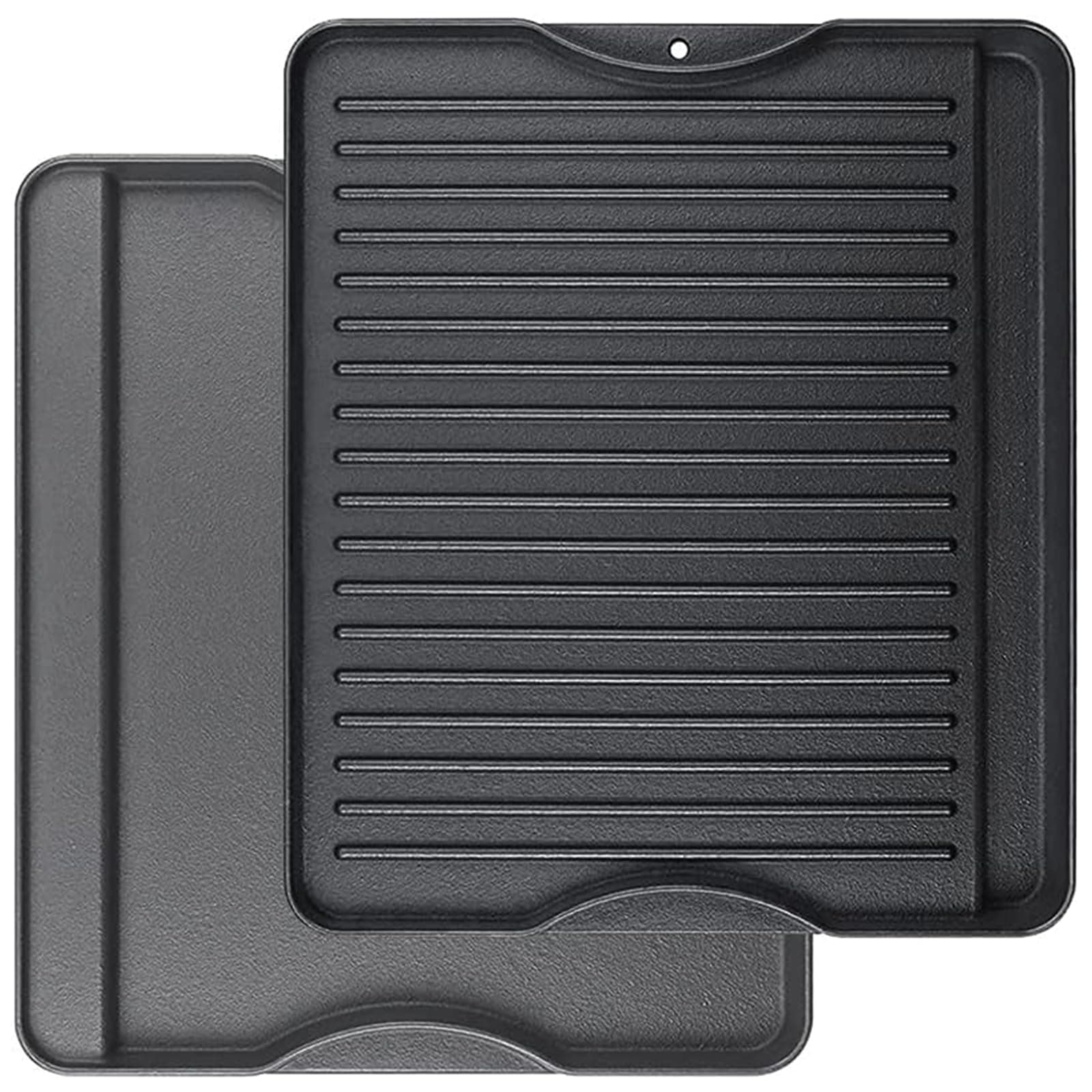 Reversible Grill Griddle for All Camp Chef 14" & 16" Stoves Cast Iron Griddle, for Camp Chef Explorer 2-Burner Stove,3-Burner, Single Burner Outdoor Stove, 1 Pack