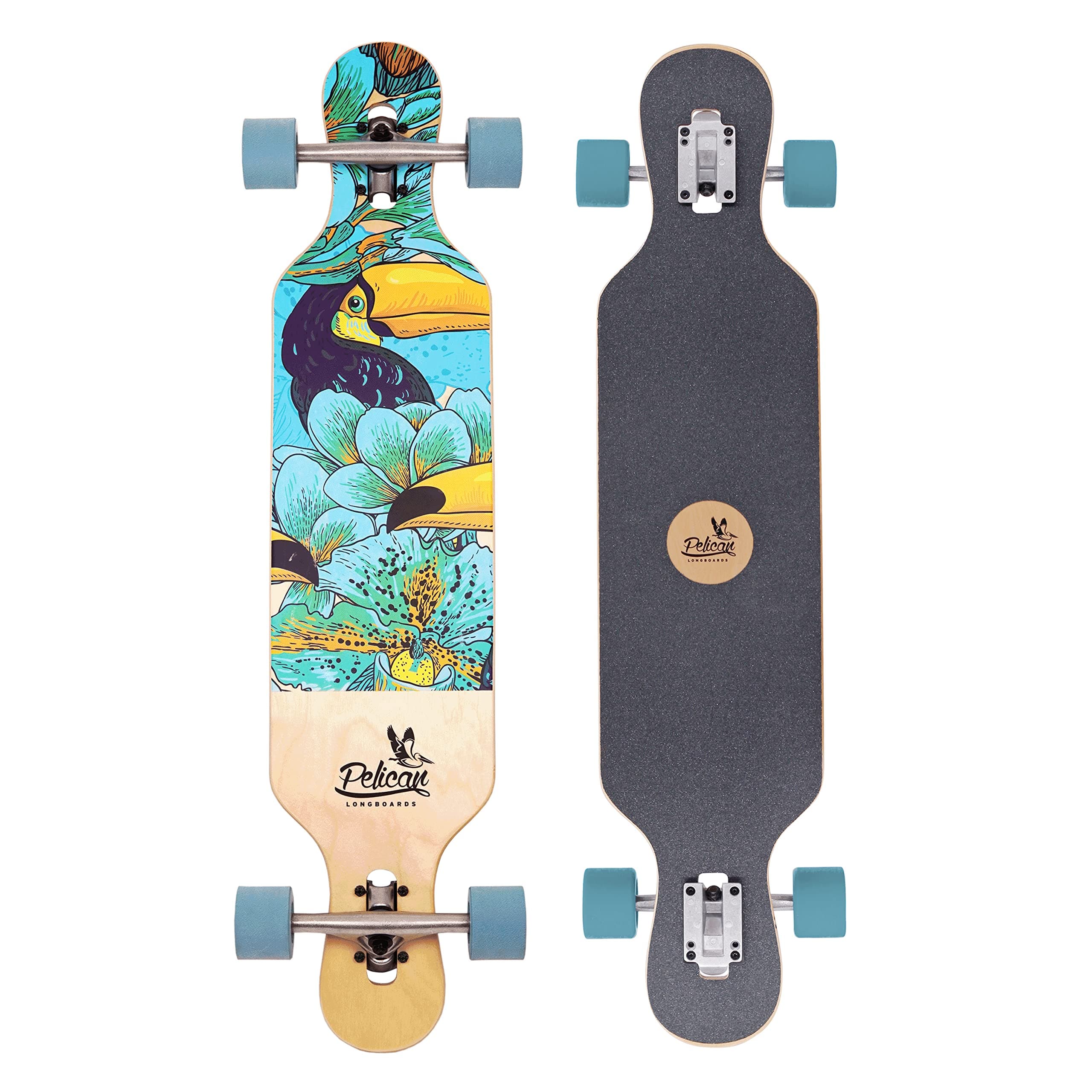 Pelican Longboard - Malibu Drop-Though 99 x 21cm