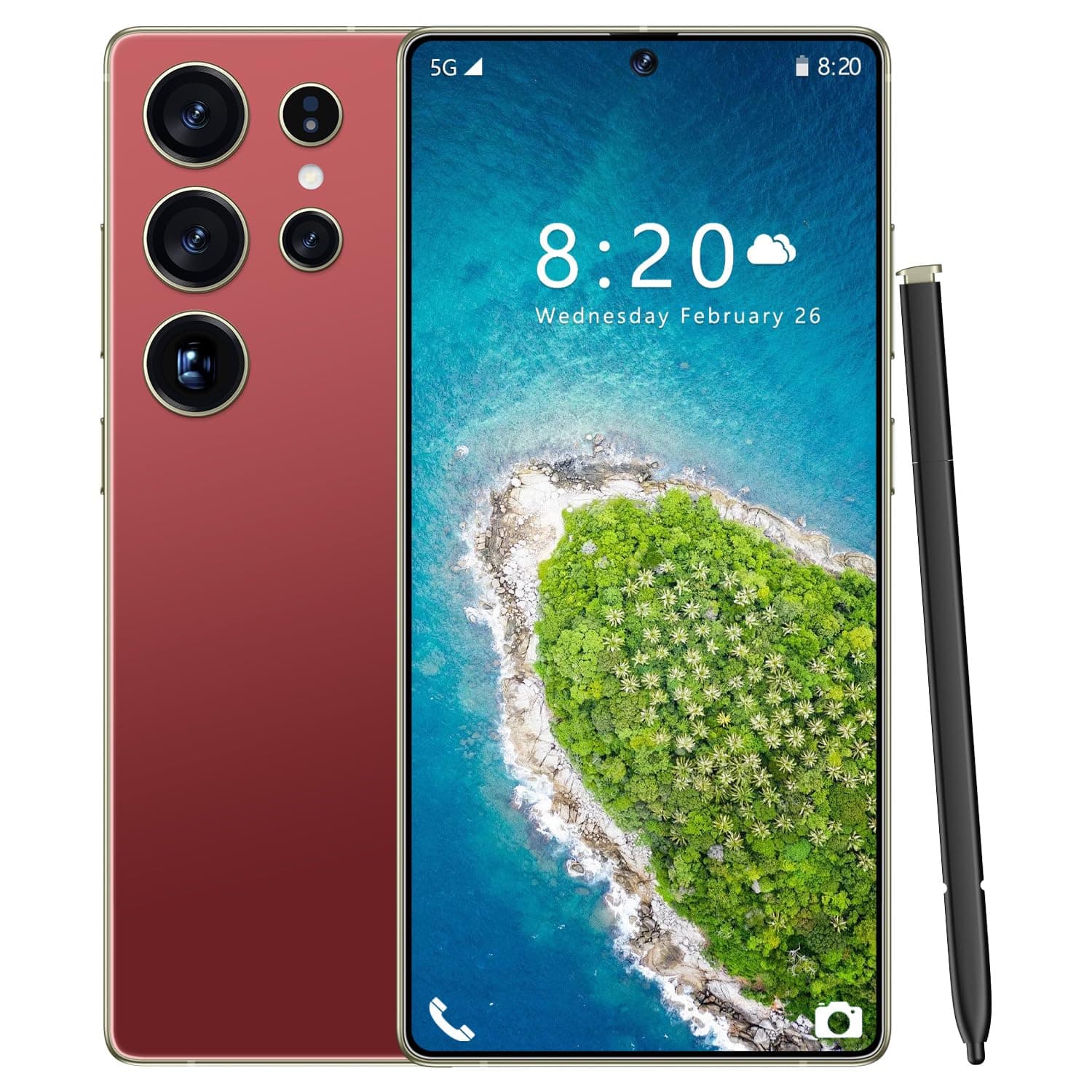 2502 Smartphone Cell Phone 2502 (Green B)