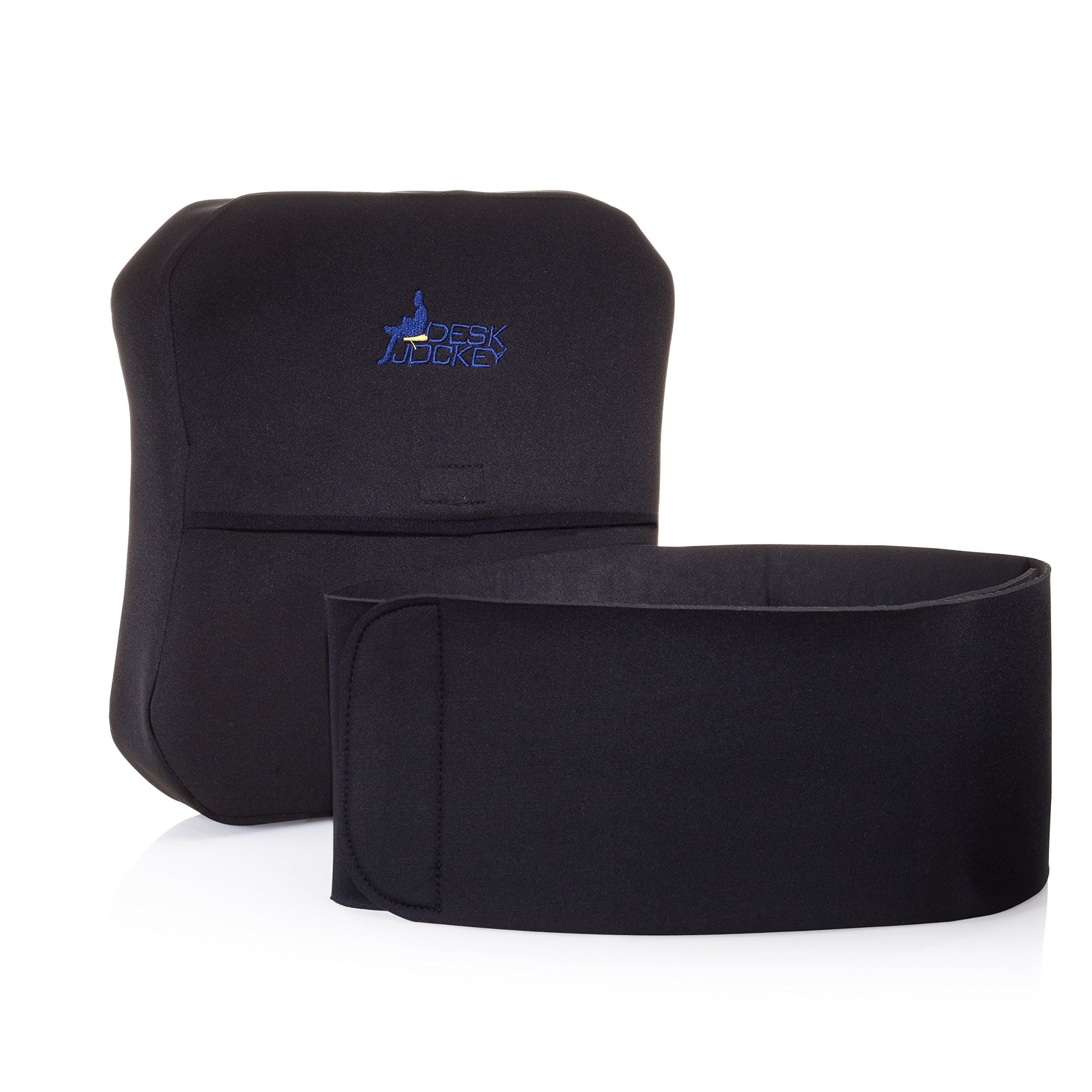 Premium Copper Compression Lumbar Back Support Belt & Cushion - Waist Trimmer