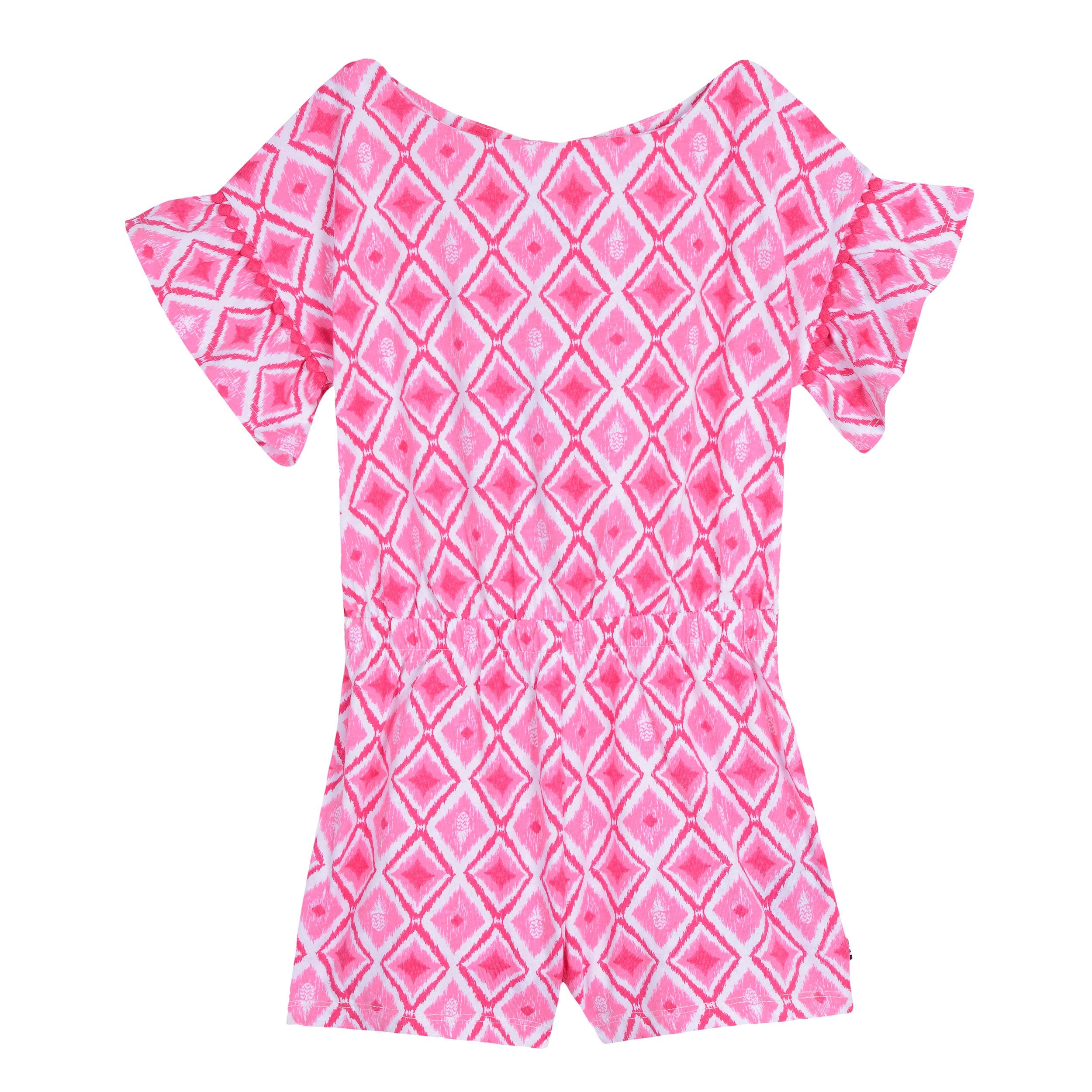 Nautica Girls' Printed Romper