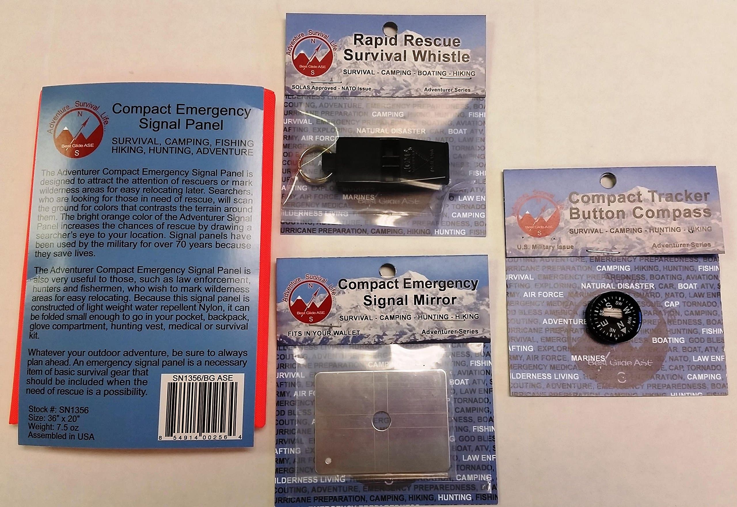 Best Glide ASE Compact Emergency Survival Signal Pack