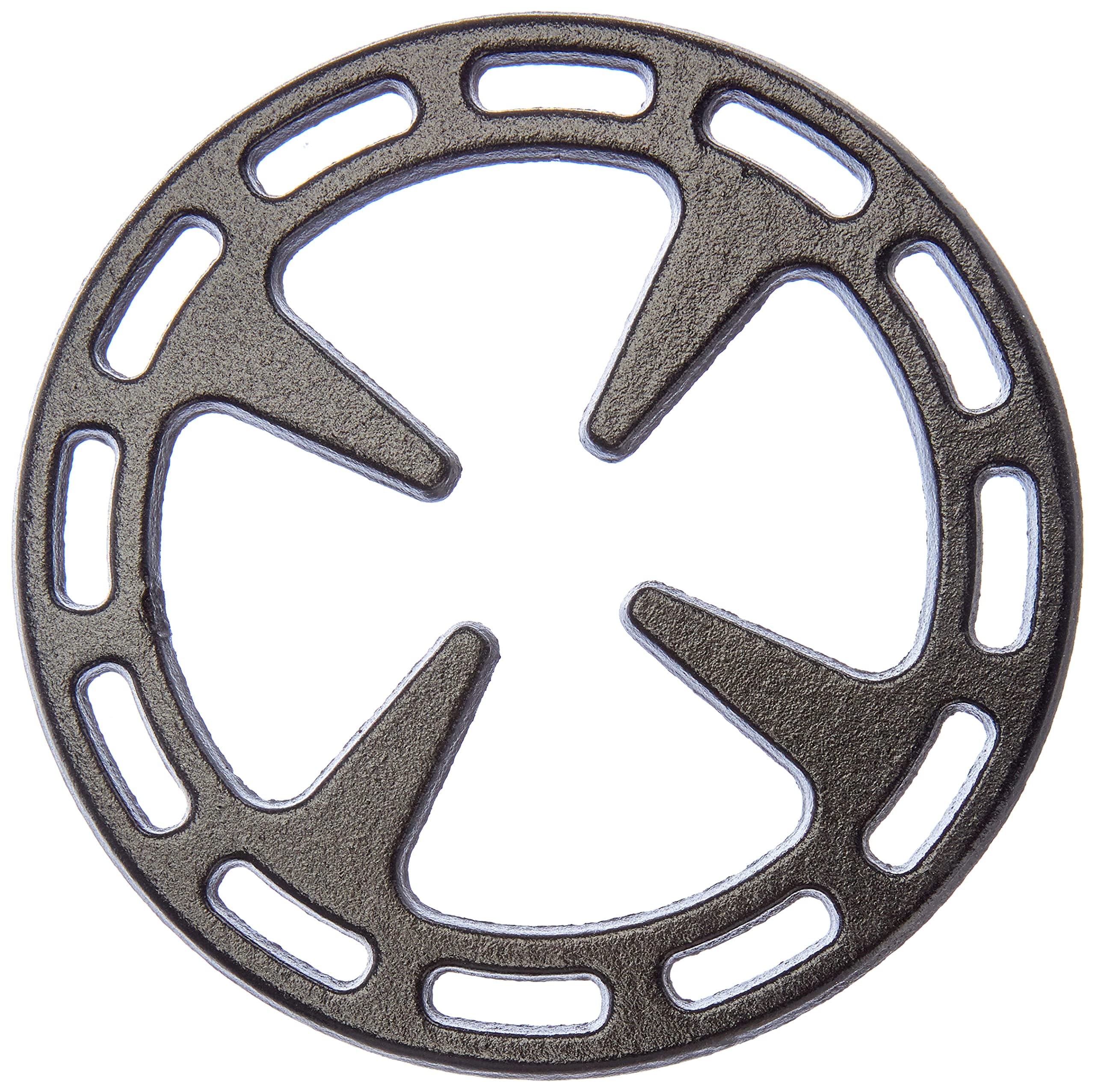 Ilsa Gas Ring Reducer, 5-Inch, Cast Iron, Black