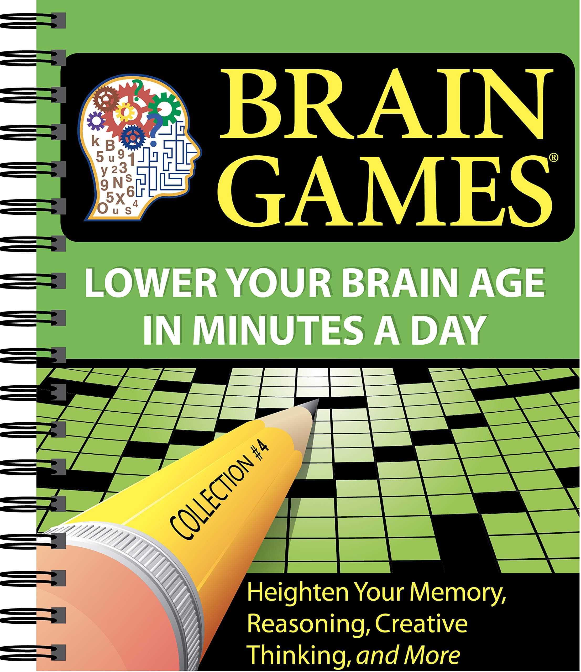 Brain Games - Collection #4 (Variety Puzzles): Heighten Your Memory, Reasoning, Creative Thinking, and More!