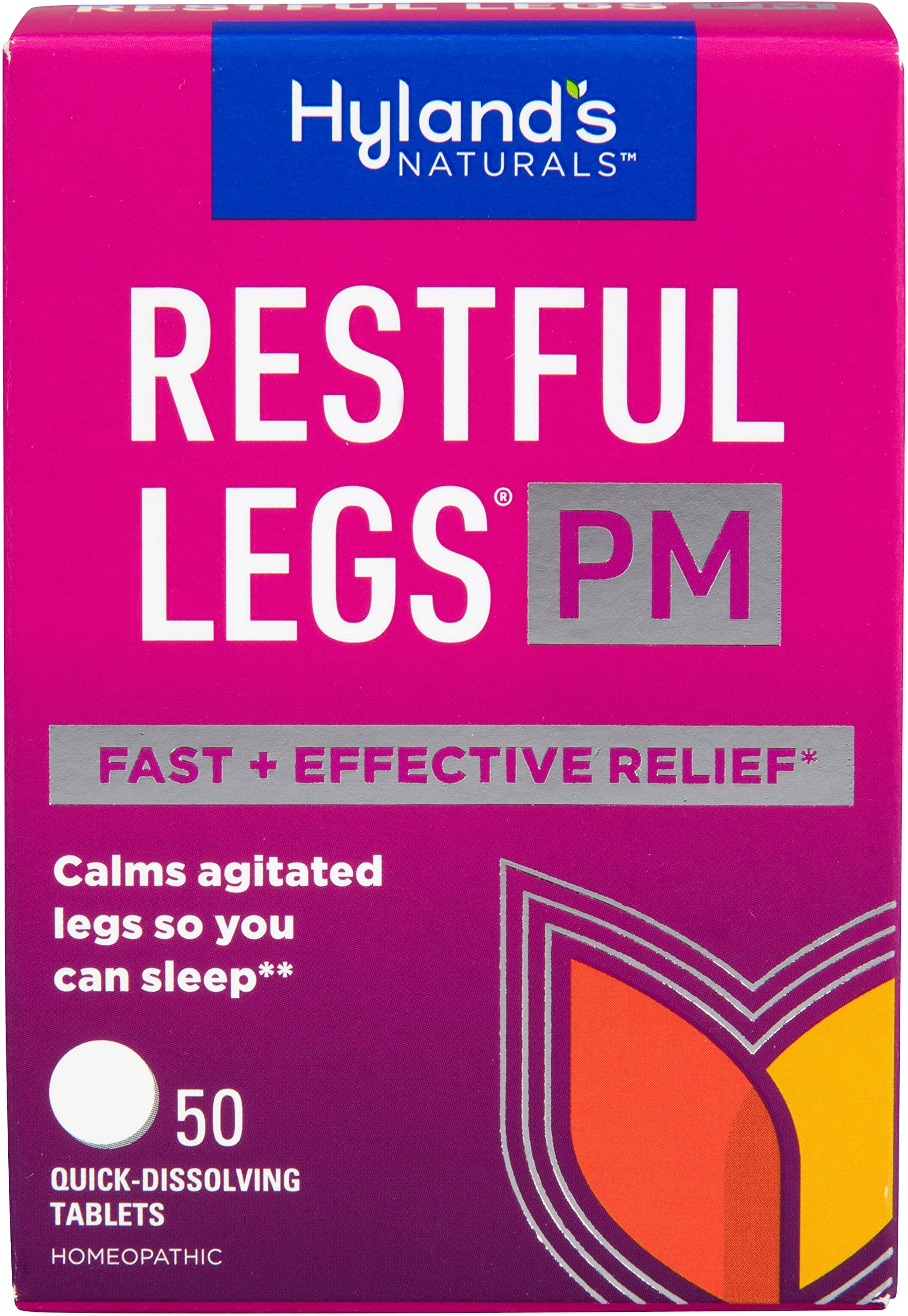Hyland s Restful Legs PM Instant Solution, 50 Pills