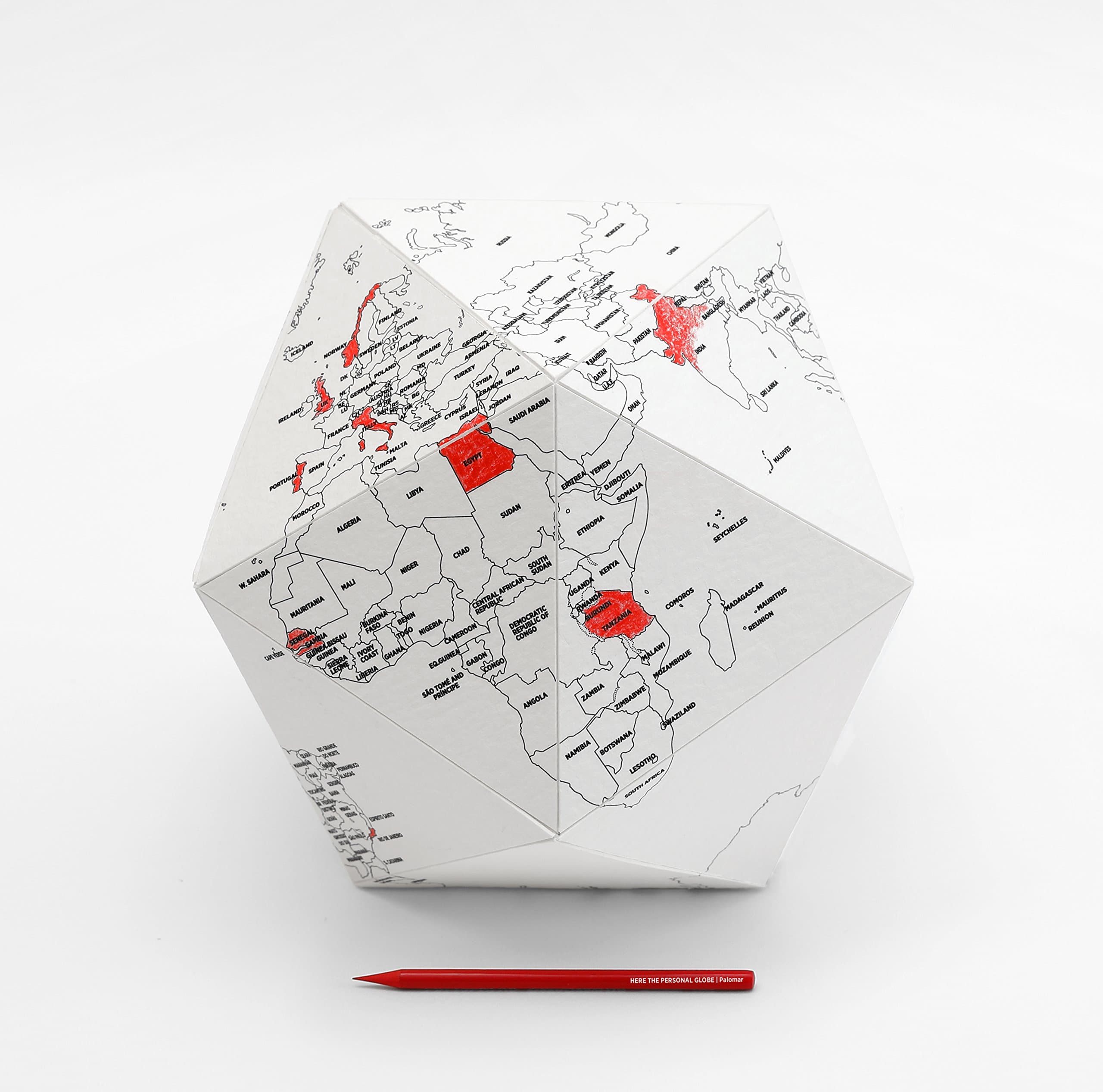 Here - The Personal Globe By Me Colorable (Small) -Palomar