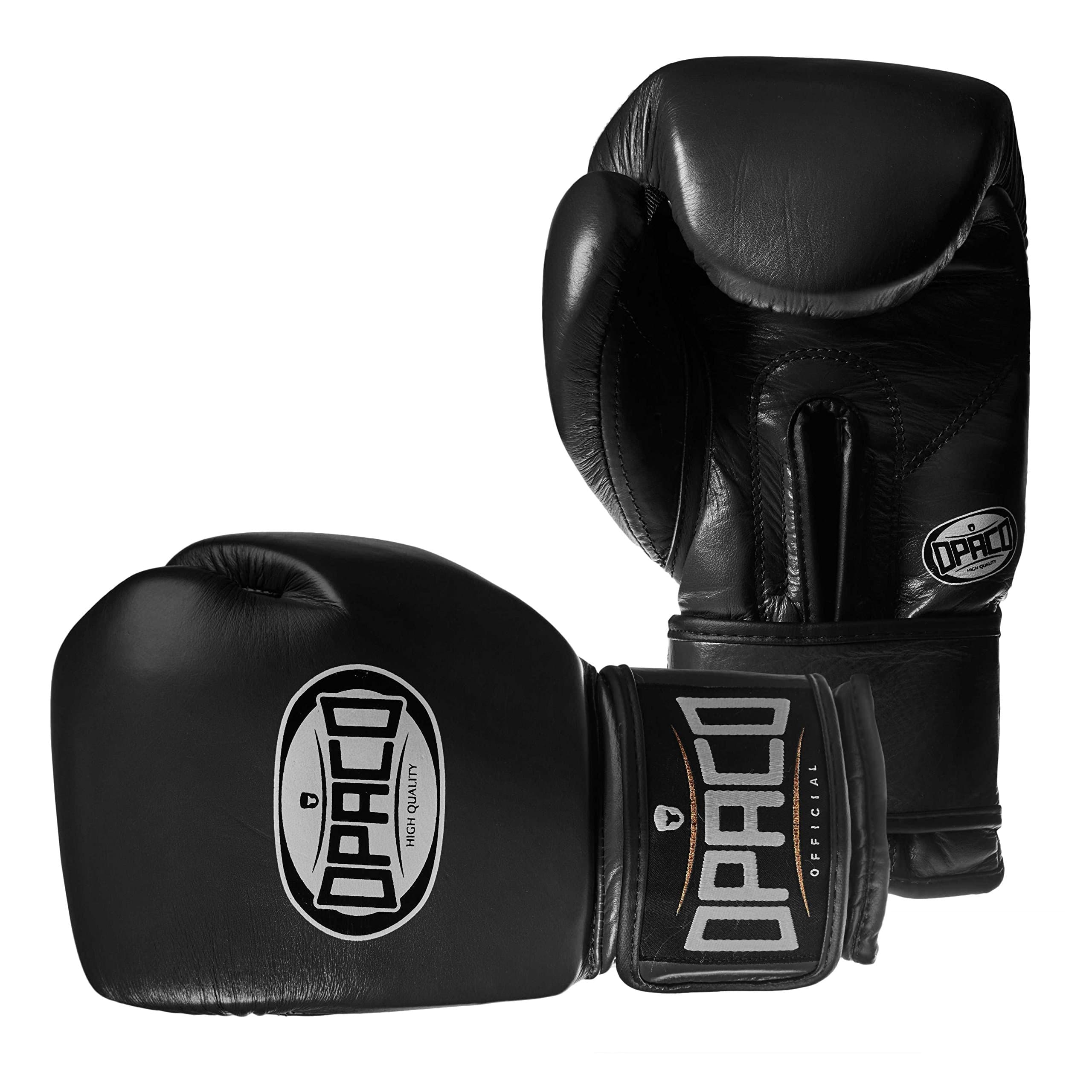 Matt Black Boxing Gloves – Main – 12 oz