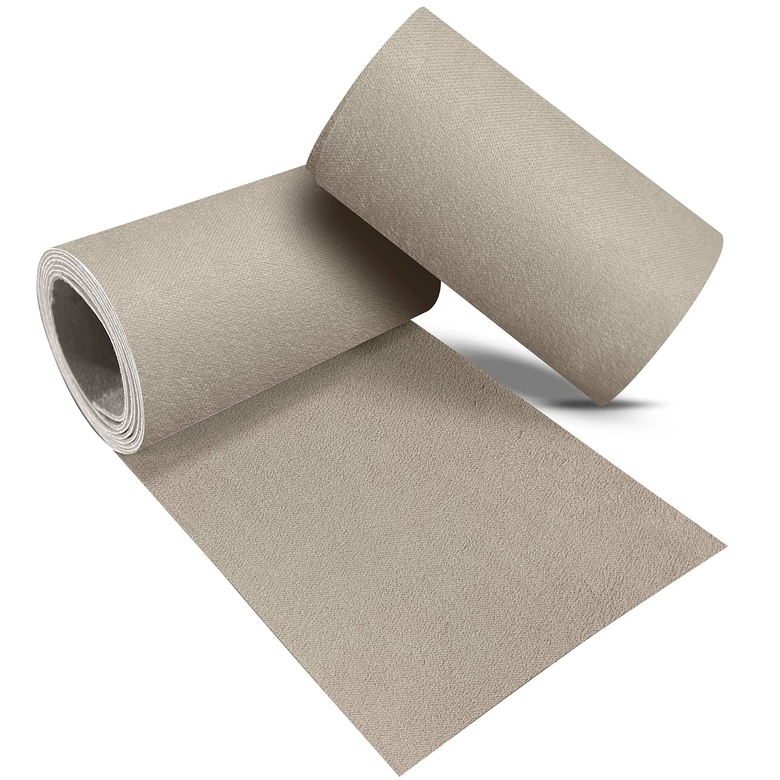 Velvet Repair Patch, Self-Adhesive Flannel Fabric Patch, Multi Colors, Microfiber Patch,Can be Used to Patch Sofas, Car Seats, Handbags, Jacket Holes and Tears (Light Khaki)