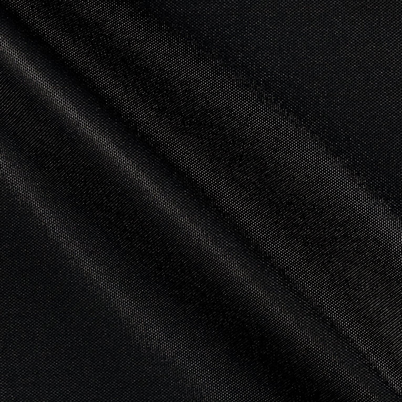 Carr Textile Nylon Pack Cloth Black Fabric by The Yard