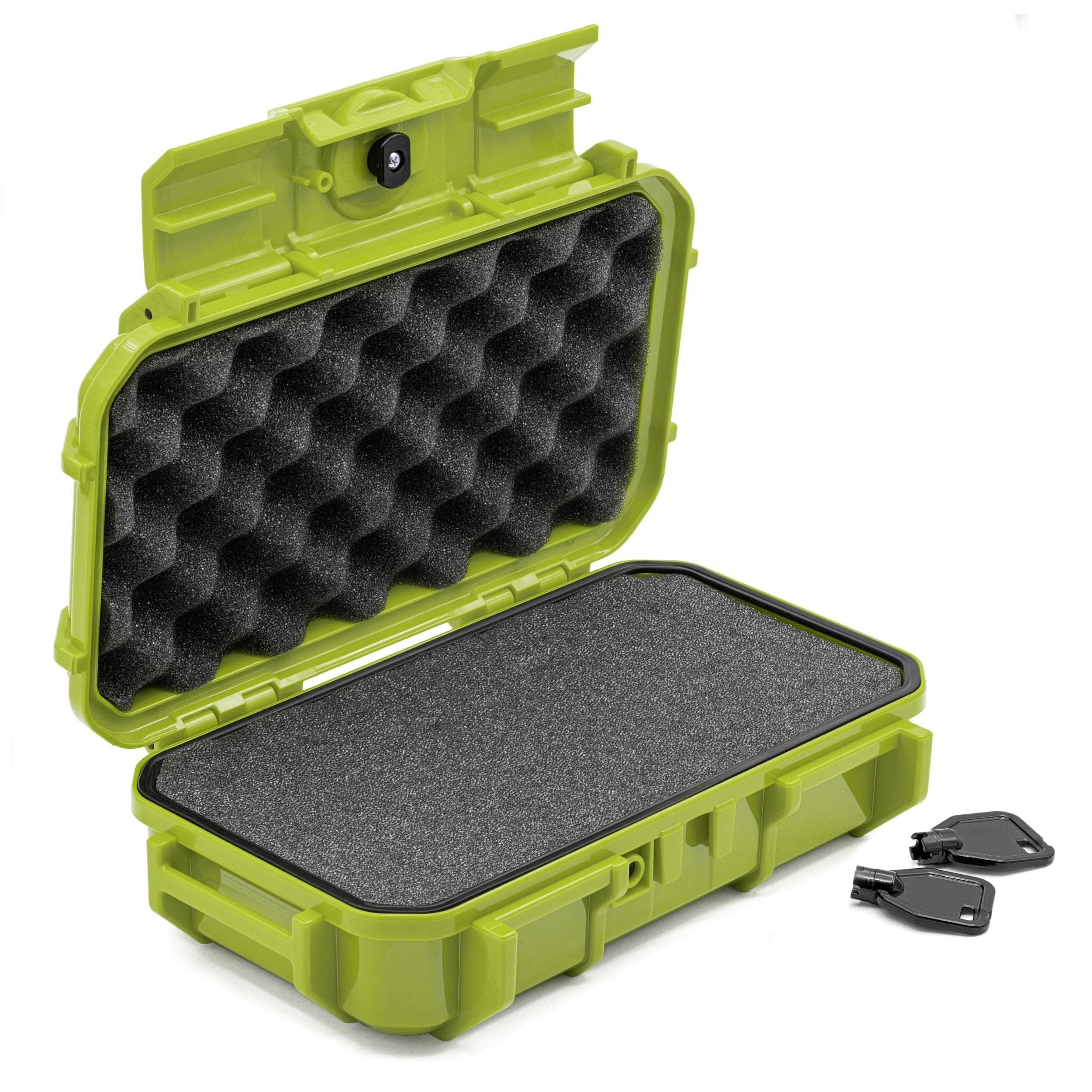 Seahorse 56 Micro Case with Foam, Small, Green