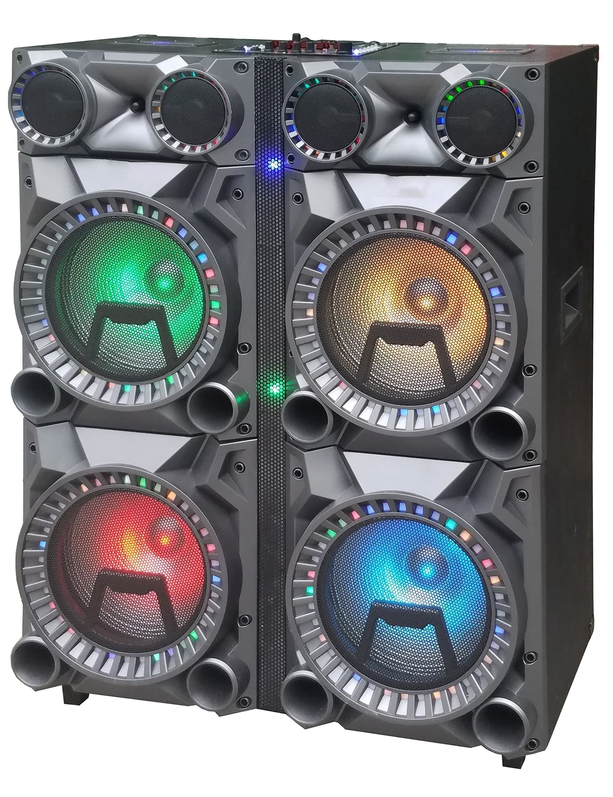 QFX SBX-608 Professional Pa Speaker with Bluetooth
