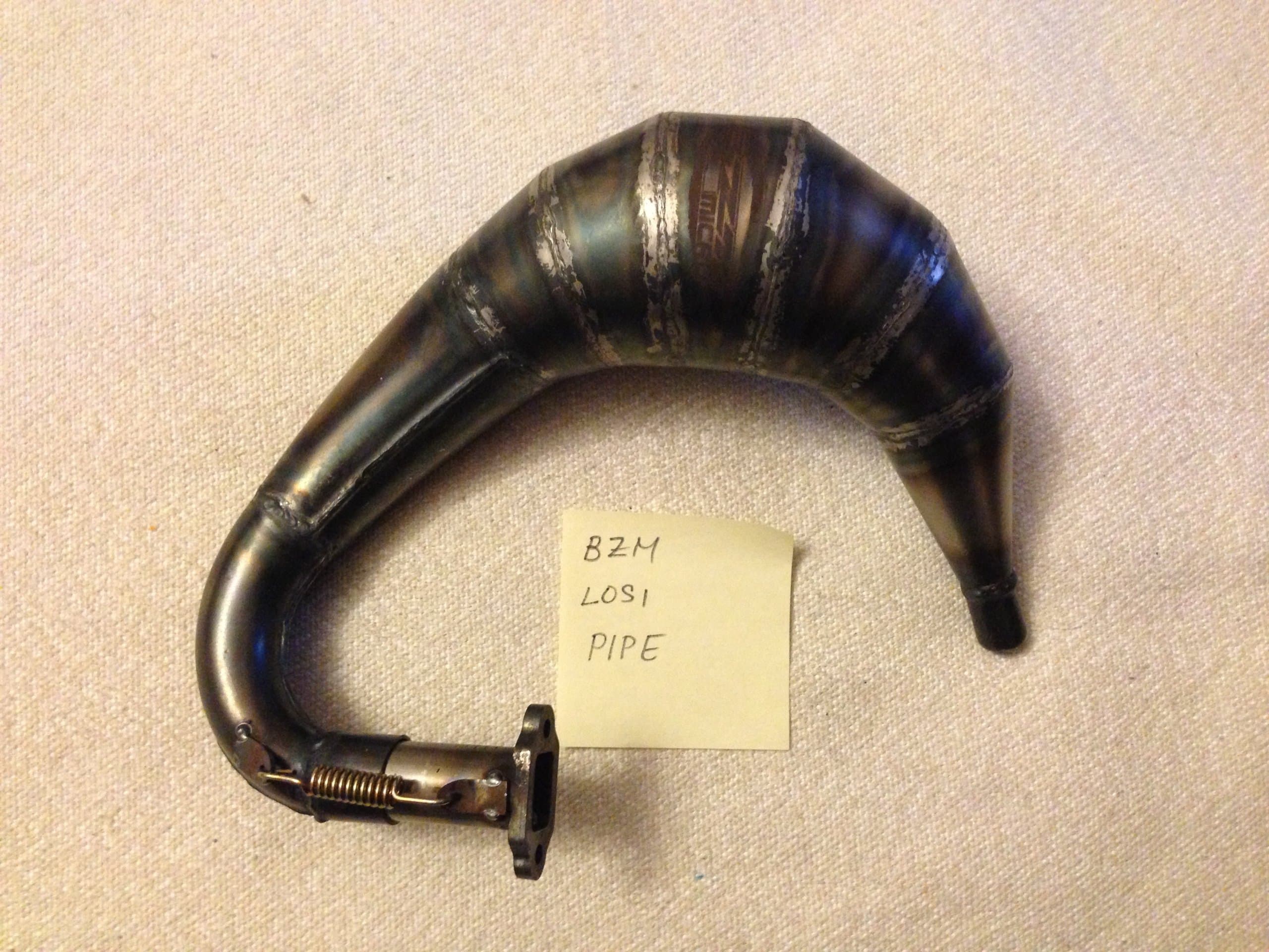 BNIB BZM Micro Losi 5ive Exhaust pipe