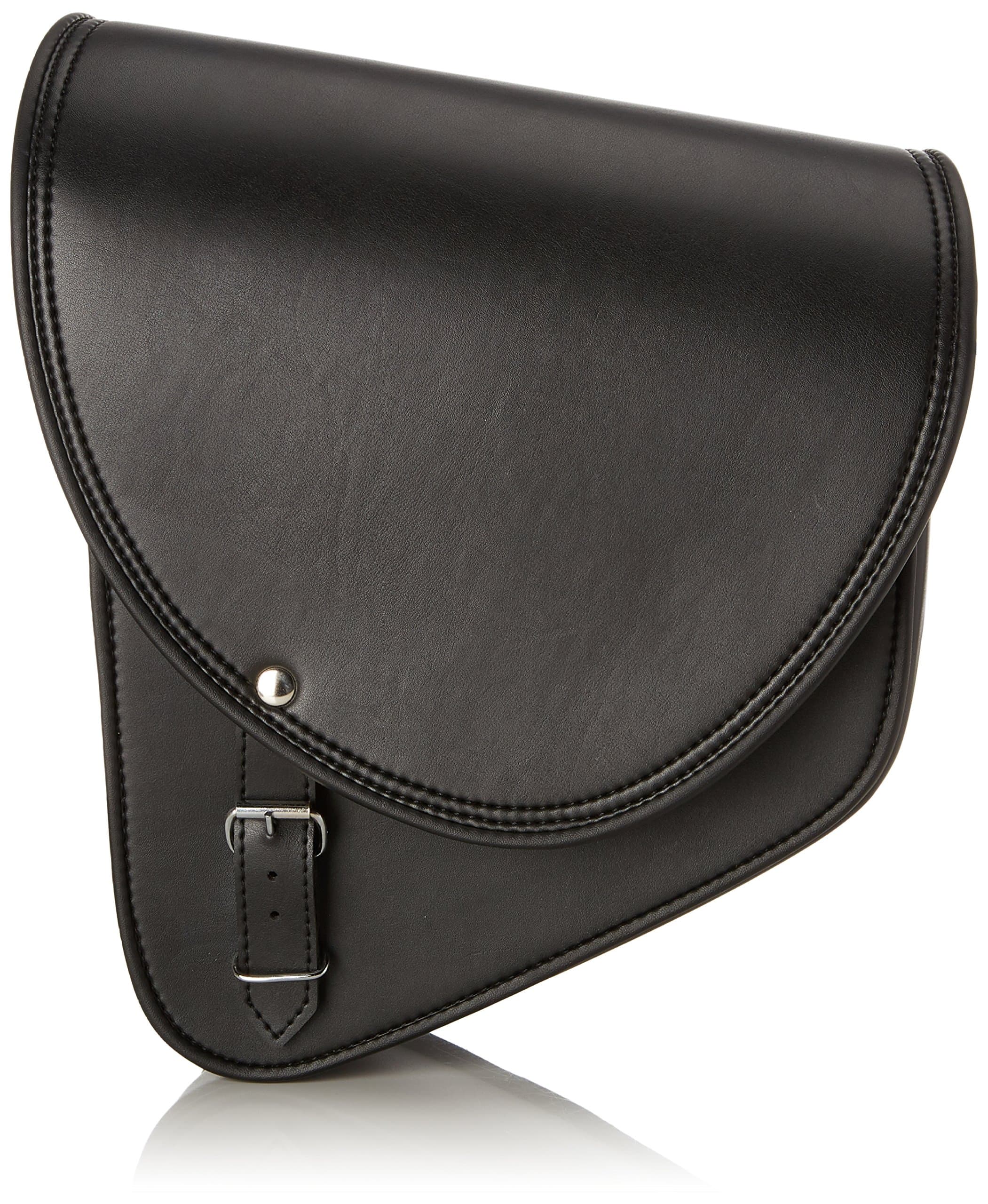 AP0005N Left Side Barcelona Model Leather Saddlebag for Harley Davidson Sportster/Kawasaki Vulcan S