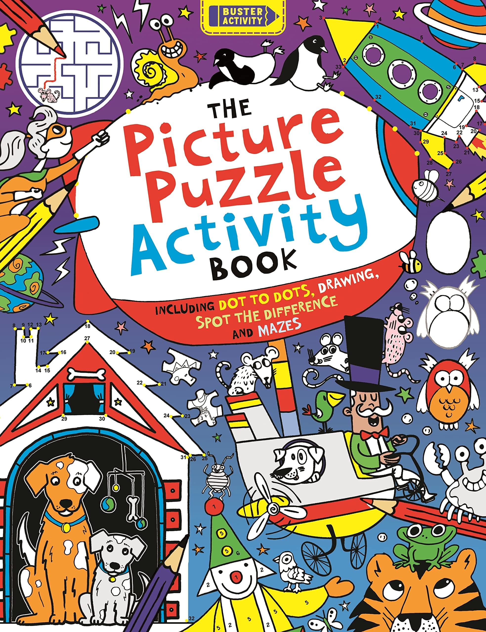 The Picture Puzzle Activity Book: 2 (Buster Puzzle Activity)